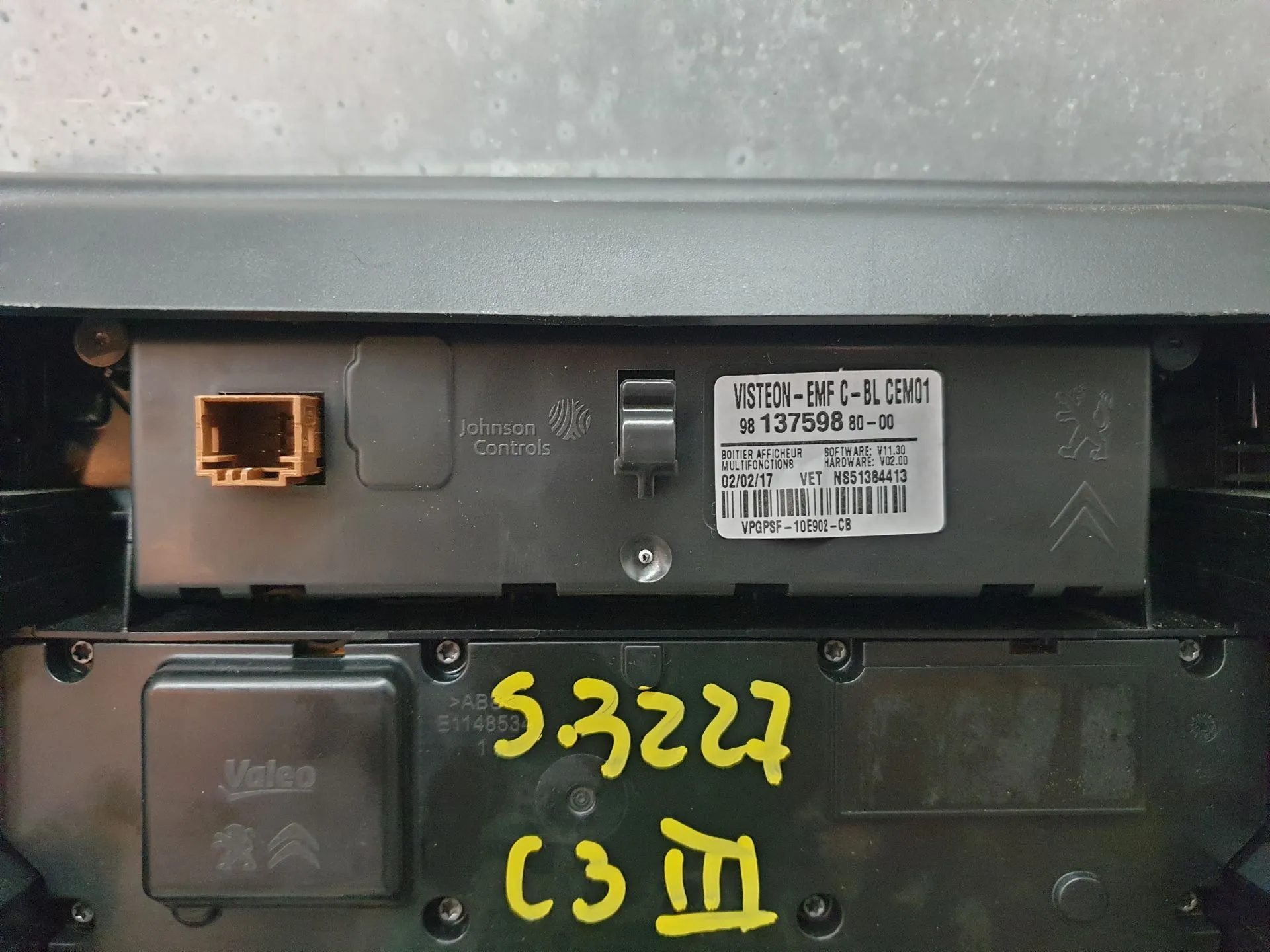 Kit Auto-rádio CITROËN C3 III (SX) Imagem-6