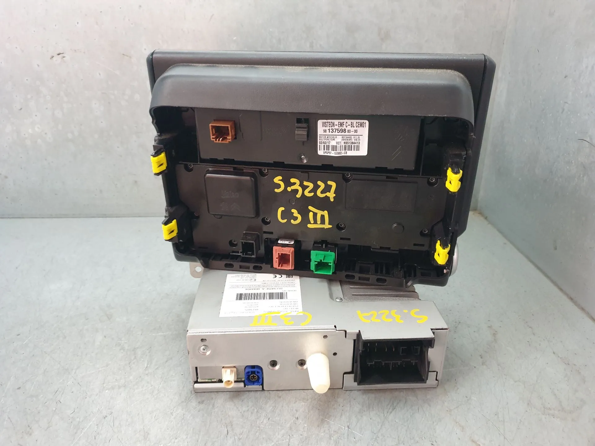 Kit Auto-rádio CITROËN C3 III (SX) Imagem-12