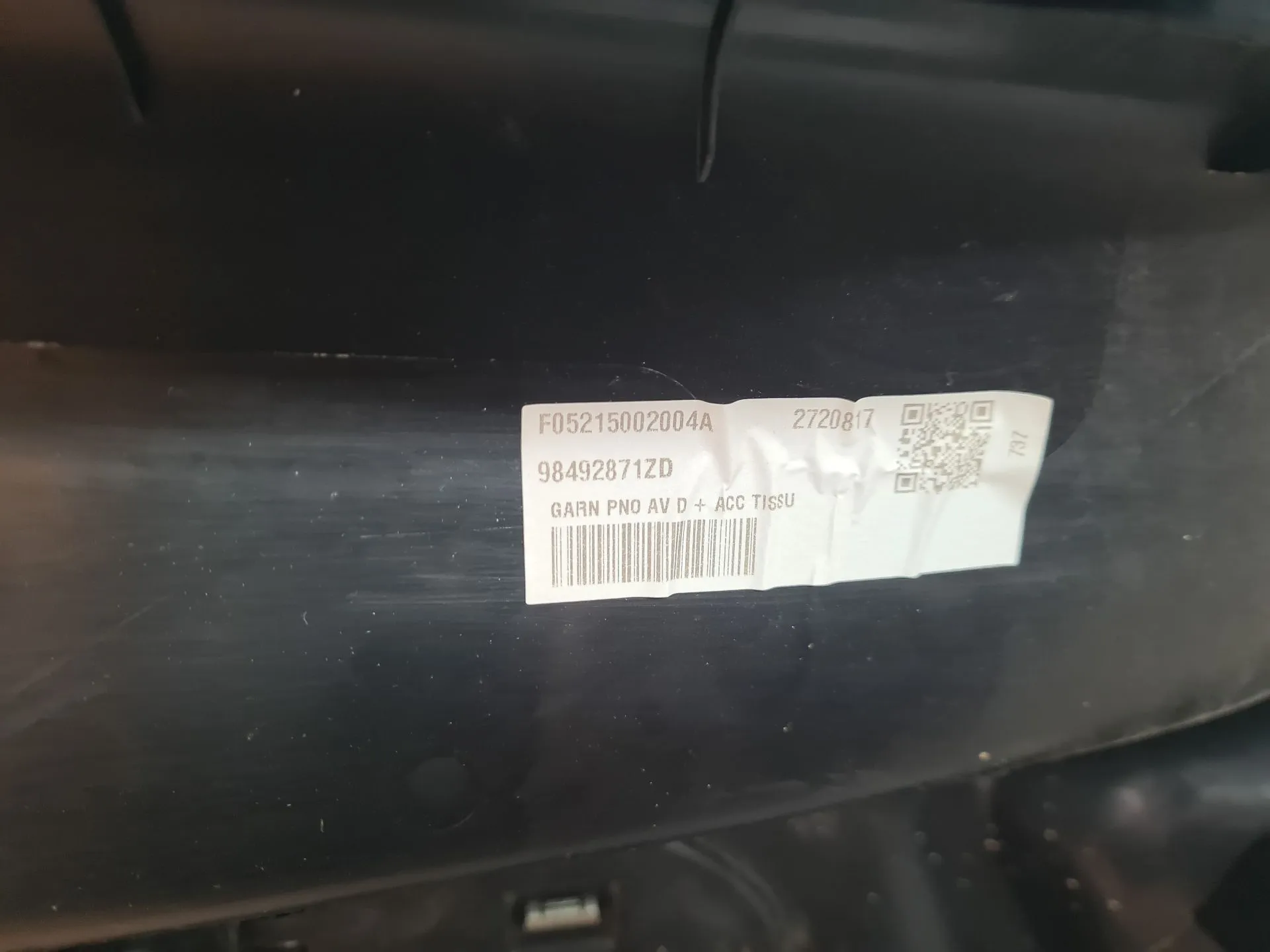 Right front door panel PEUGEOT Rifter Imagem-1