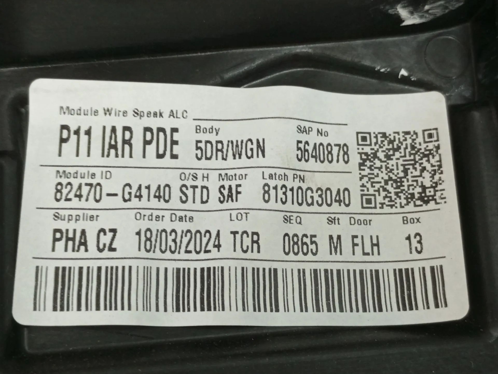 Lève-vitre avant gauche HYUNDAI i30 Fastback (PDE) Imagem-2