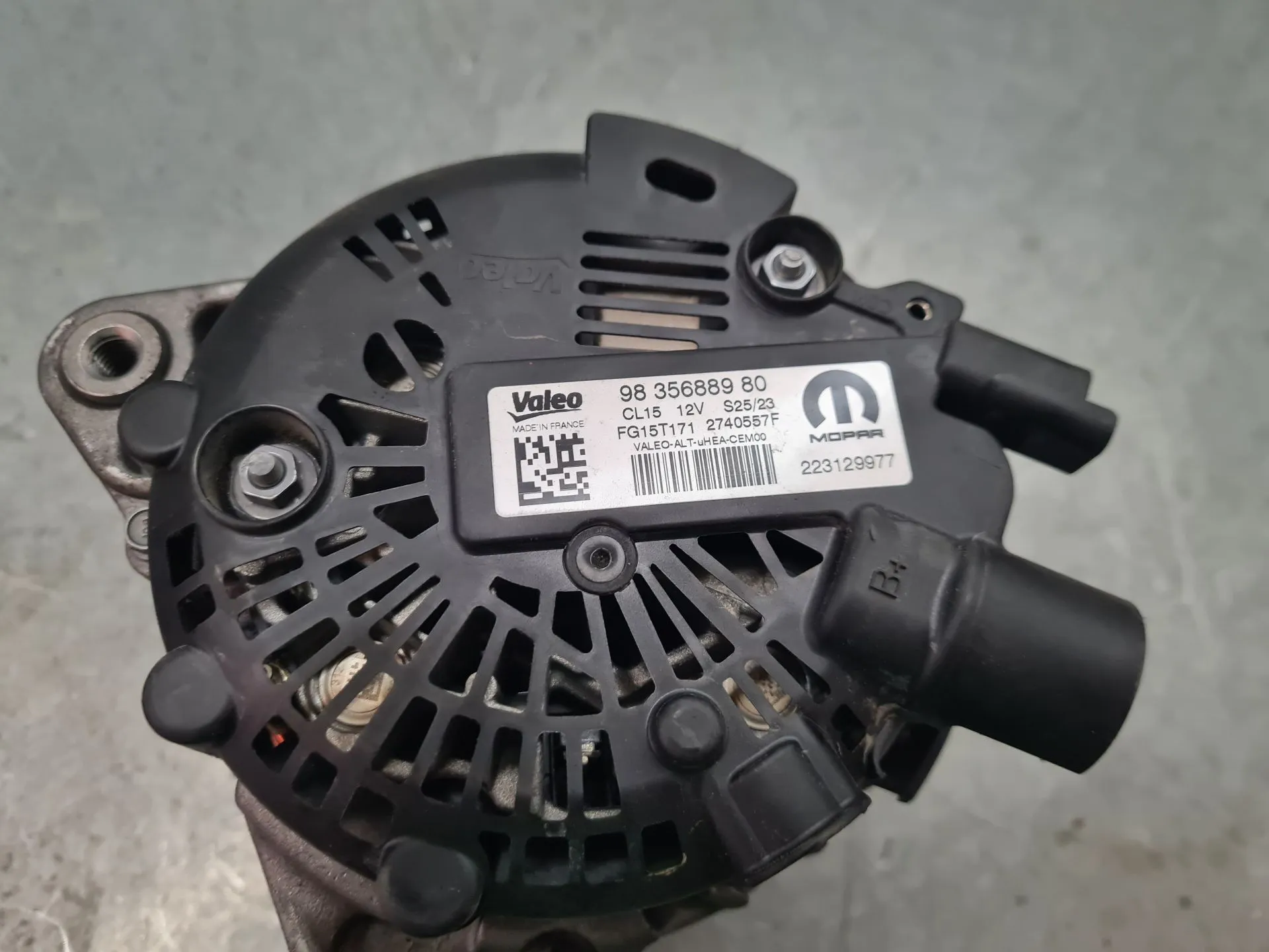 Alternador PEUGEOT 2008 II (U_) Imagem-2