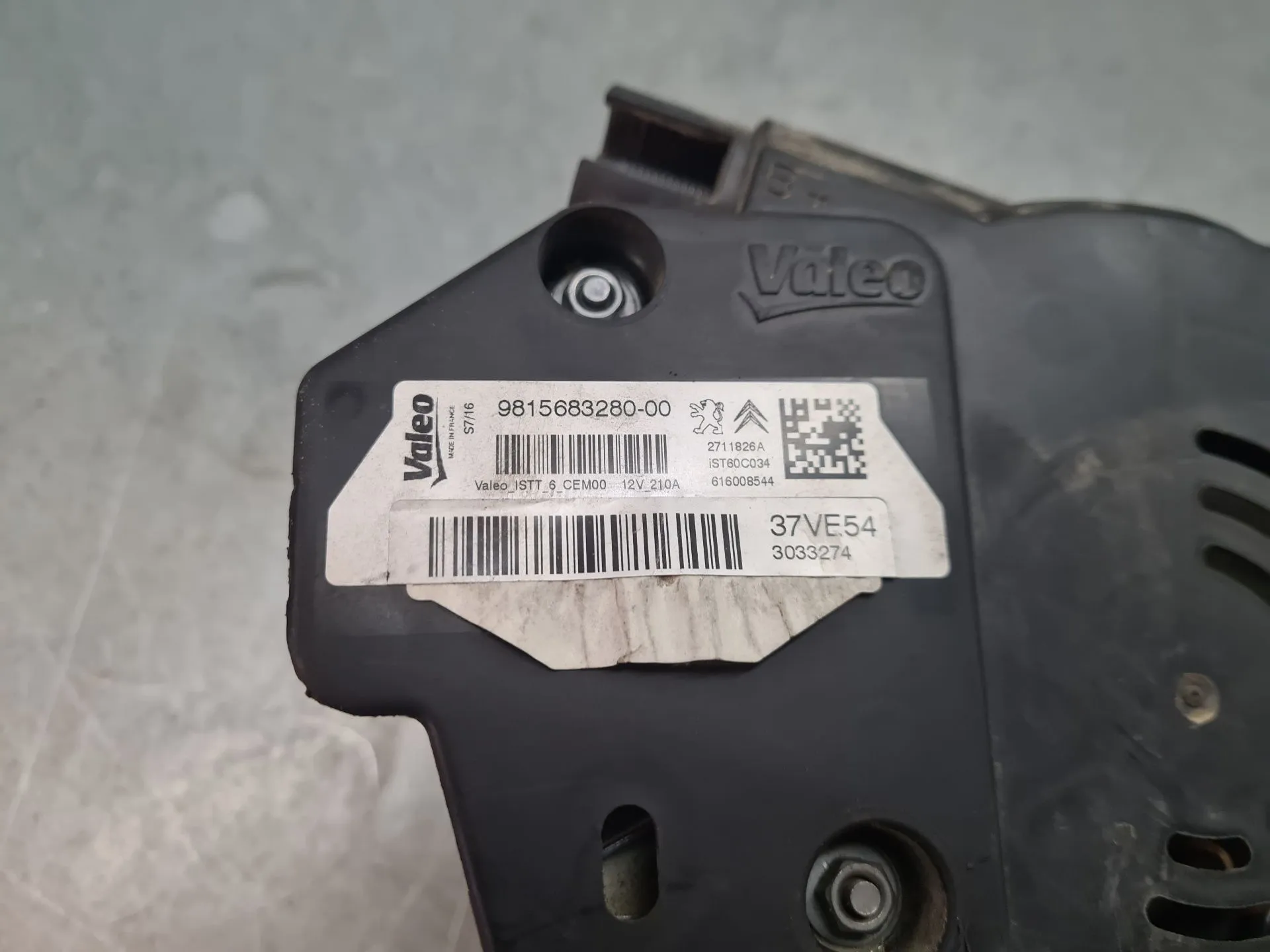Alternador PEUGEOT 308 II Imagem-3