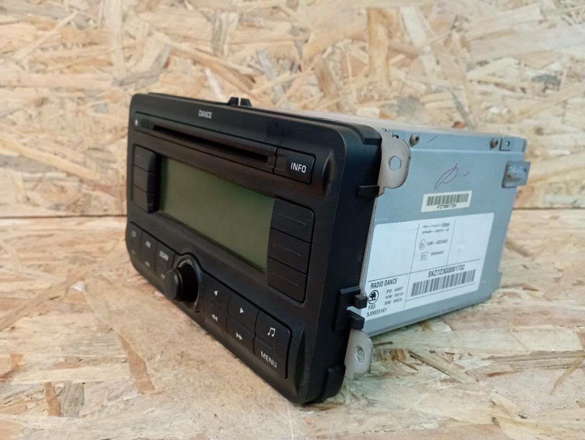 Car radio SKODA Roomster (5J) Imagem-4