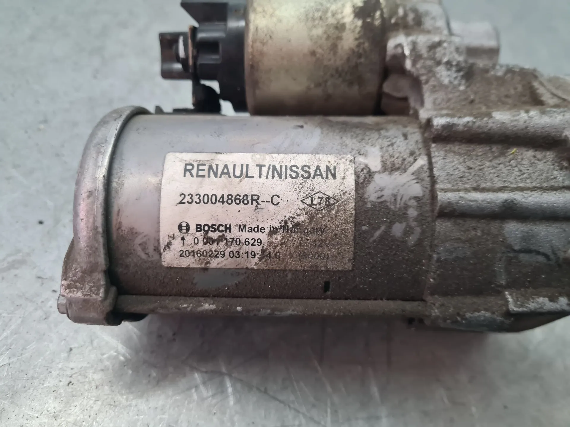 Starter Motor RENAULT Megane IV (B9A/M_) Imagem-4