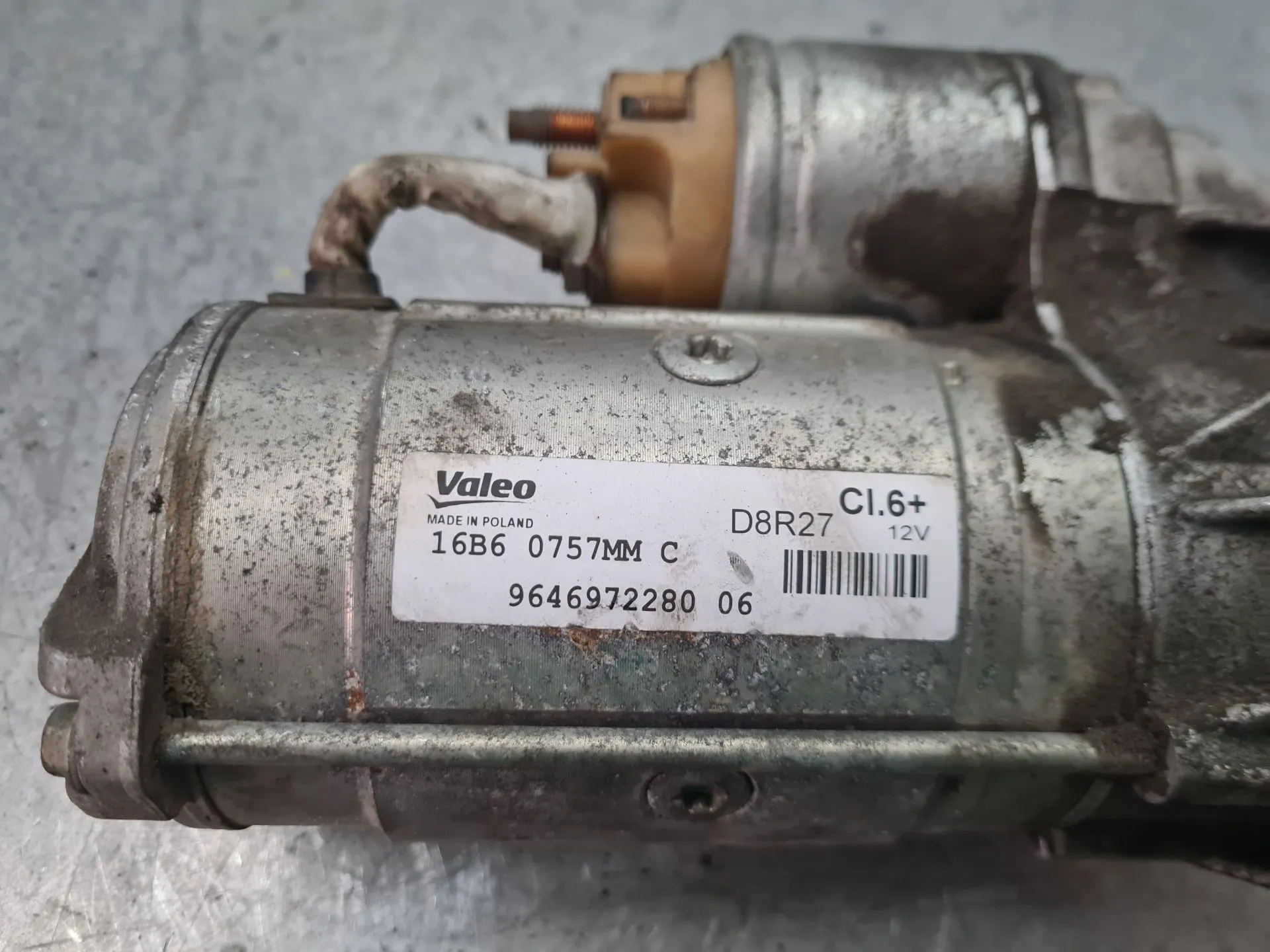 Motor de arranque PEUGEOT 308 II Imagem-4