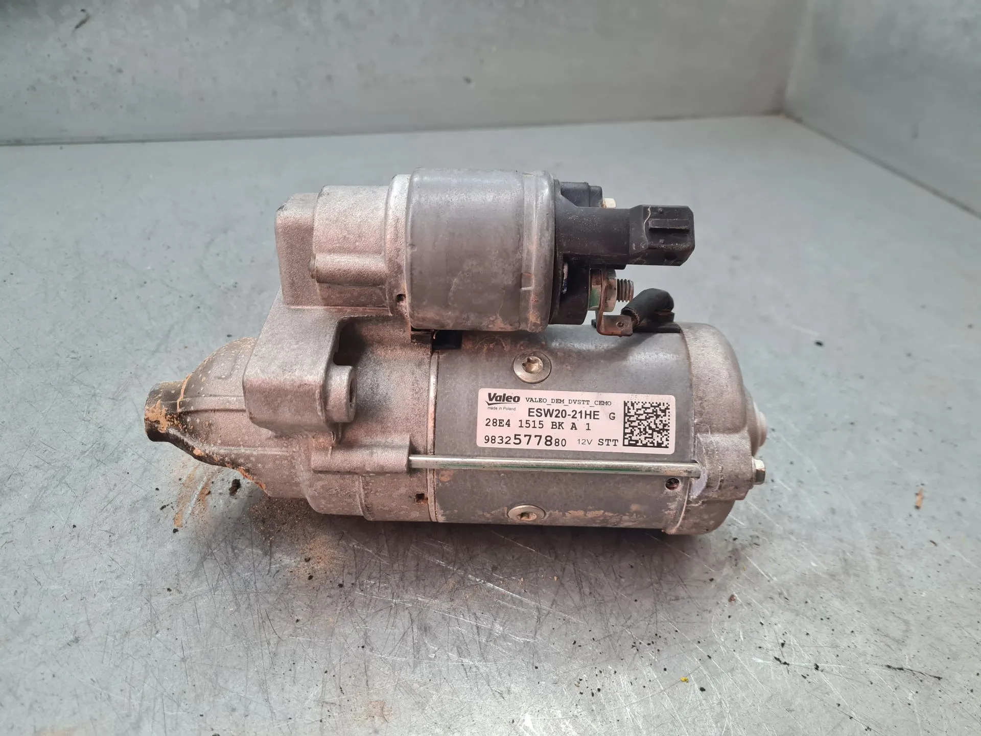 Motor de arranque PEUGEOT Rifter Imagem-1