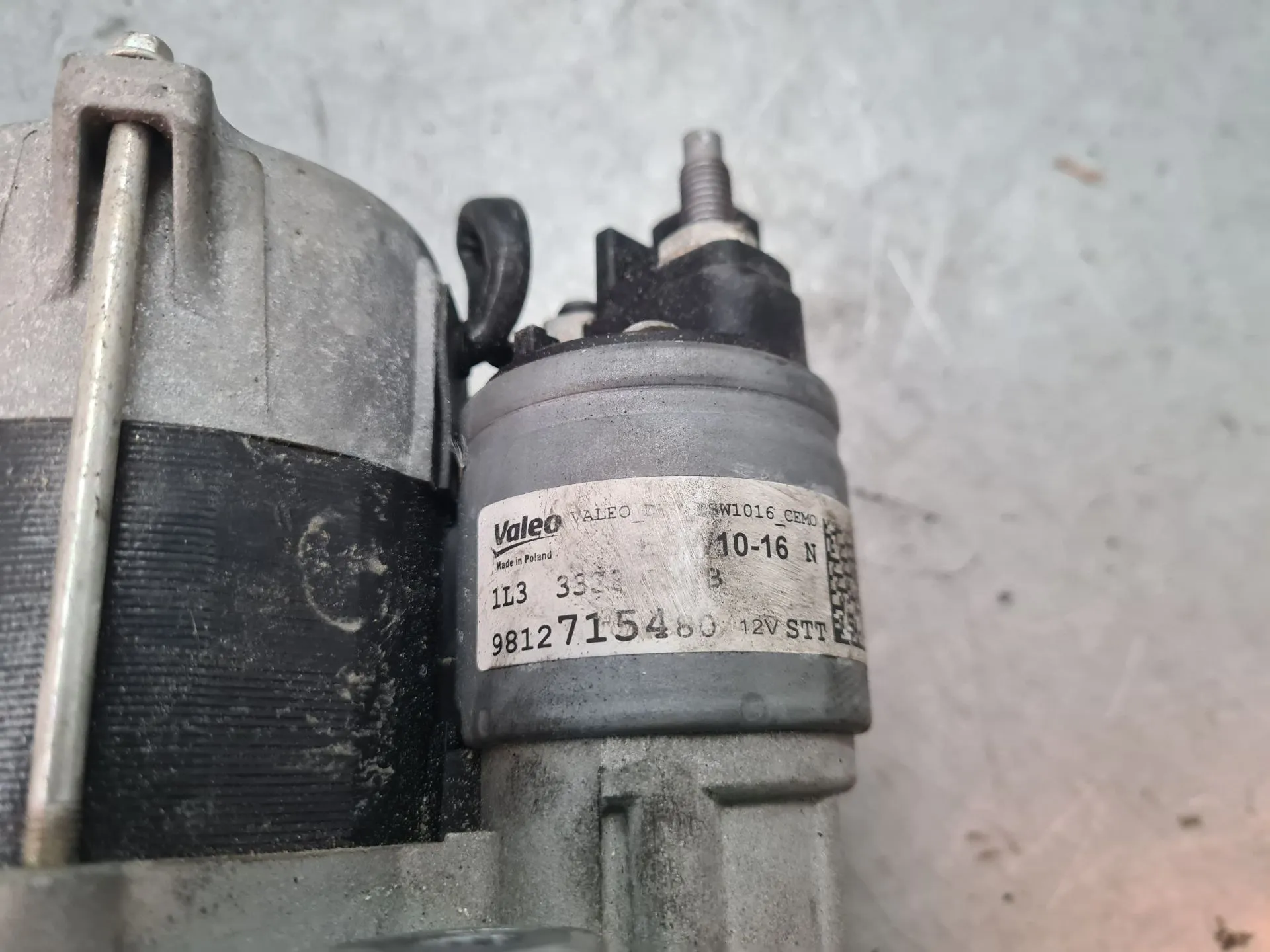 Motor de arranque PEUGEOT 2008 II (U_) Imagem-5