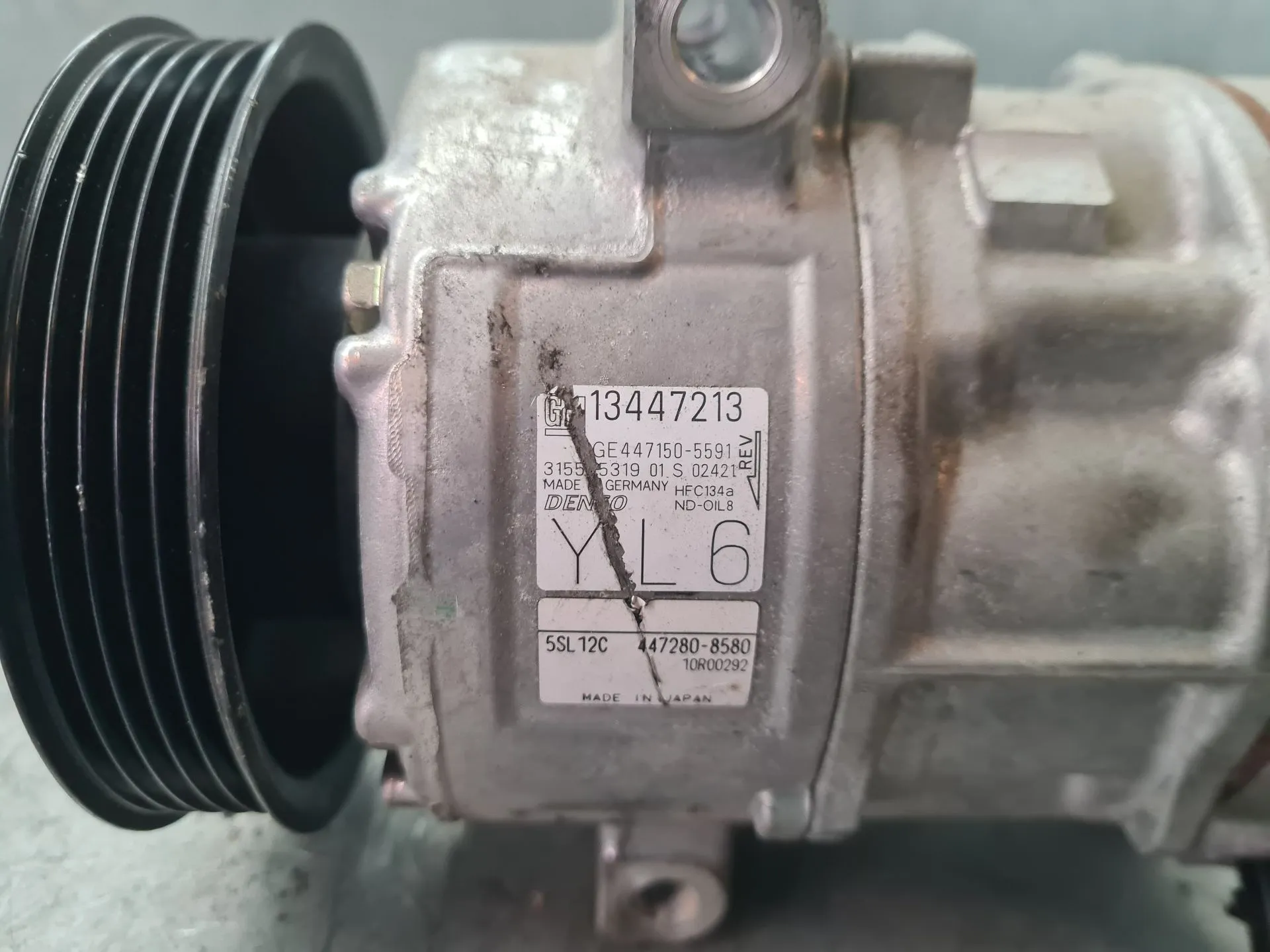 Compressor AC OPEL Corsa E Imagem-3