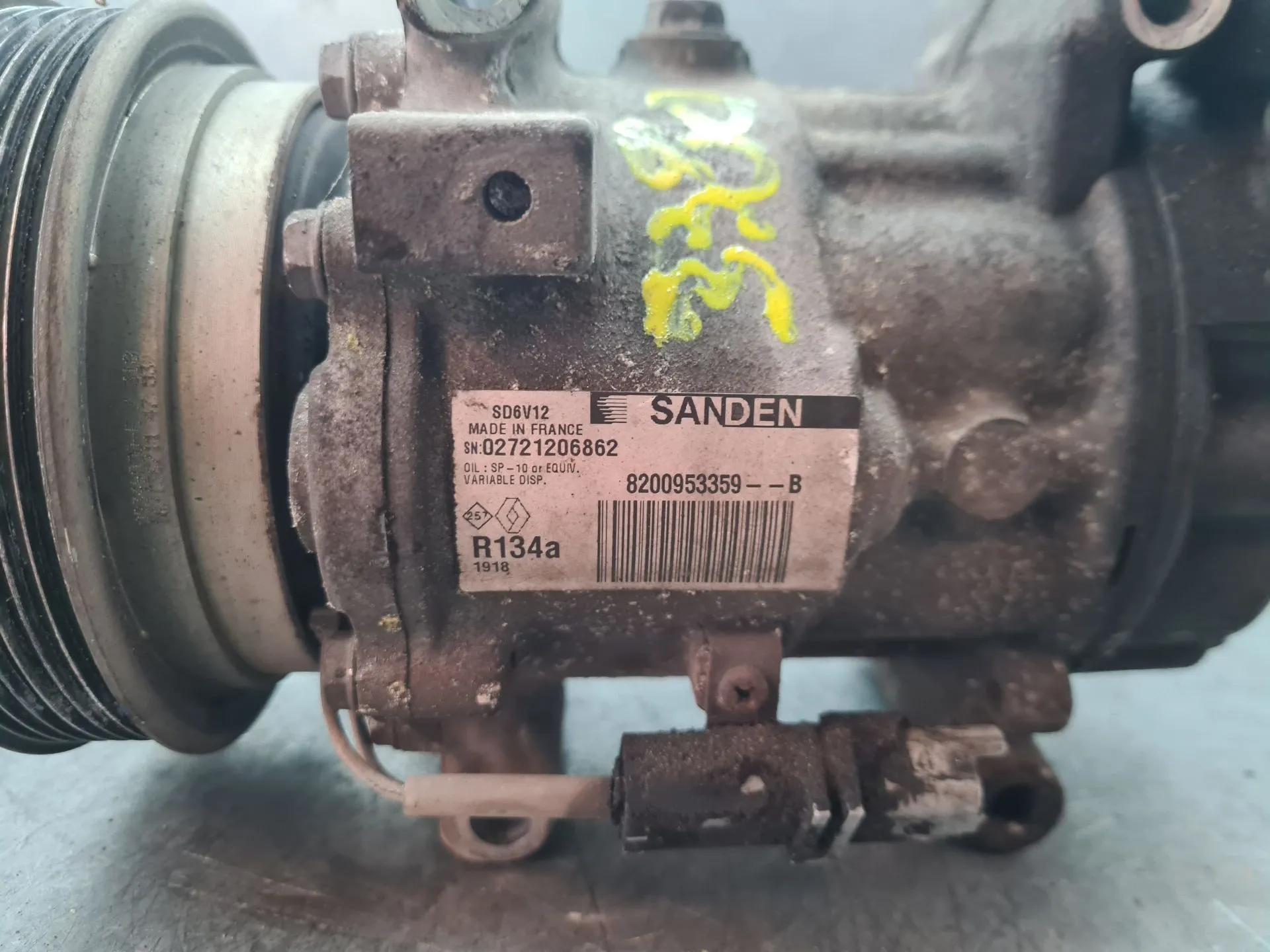 AC compressor RENAULT Kangoo Express (FW0/1_) Imagem-3