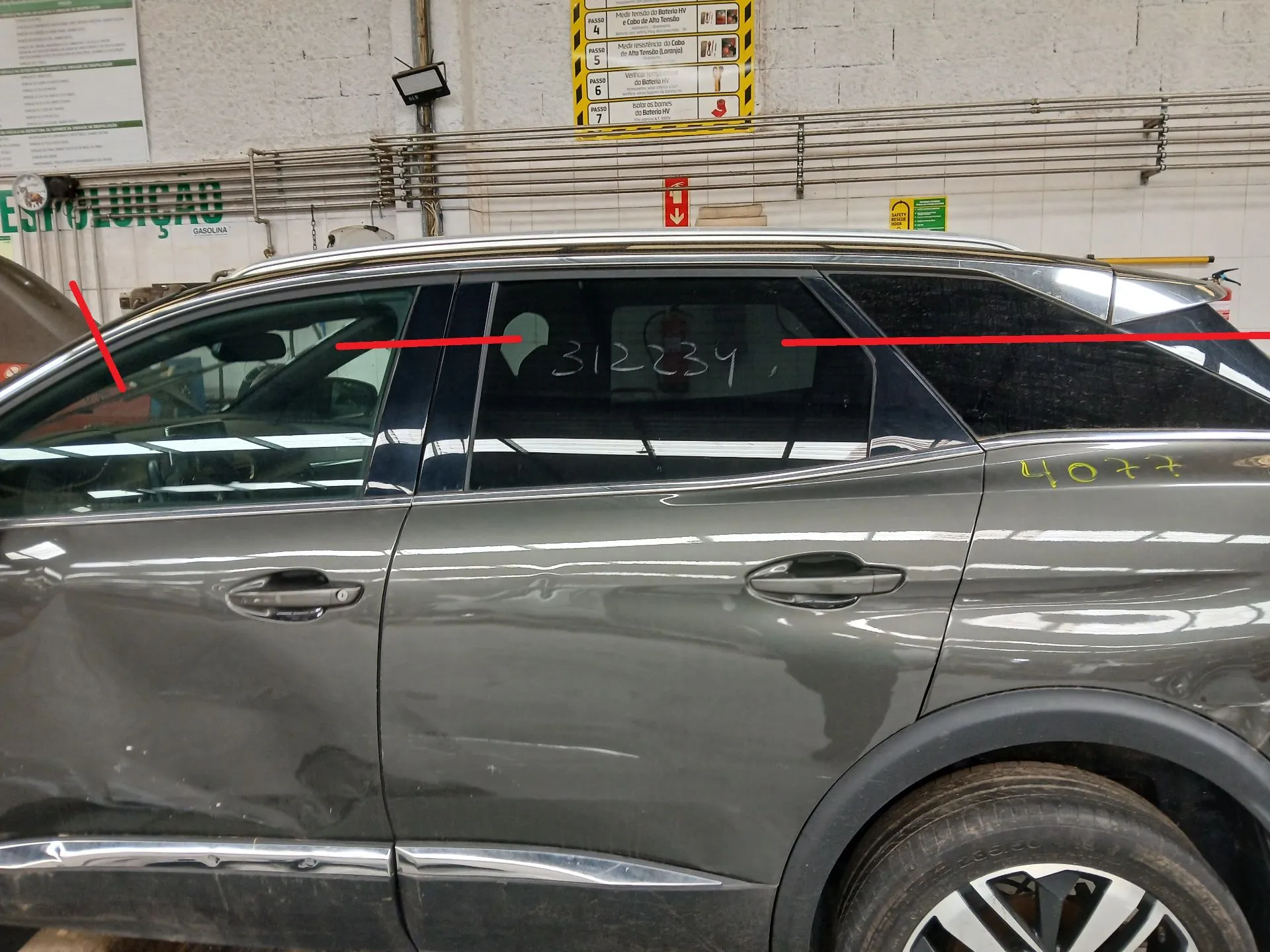 Tejadilho PEUGEOT 3008 II (M_)