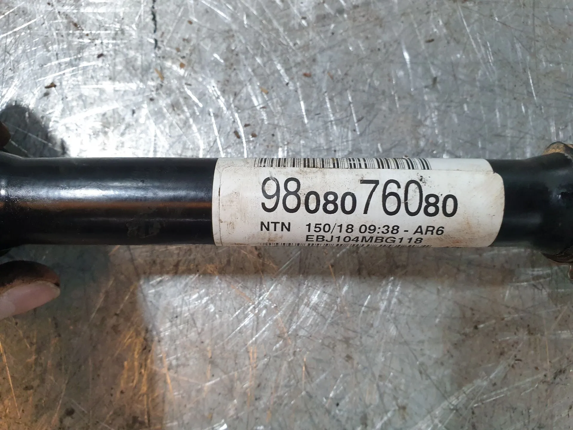 Right front driveshaft PEUGEOT 3008 II (M_) Imagem-3