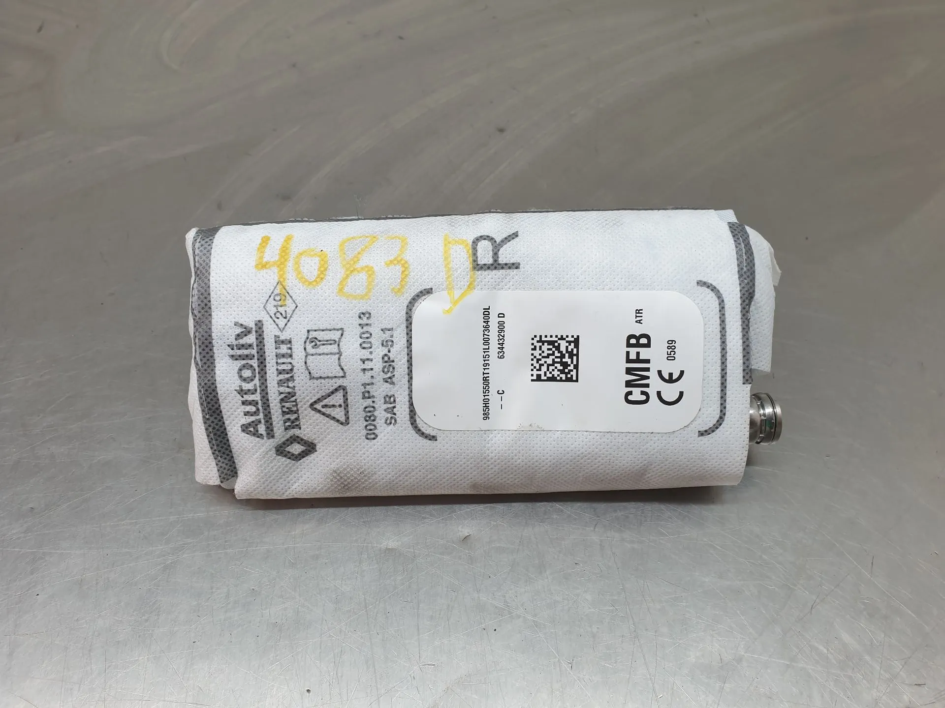 Airbag banco direito RENAULT Clio V (BF_)