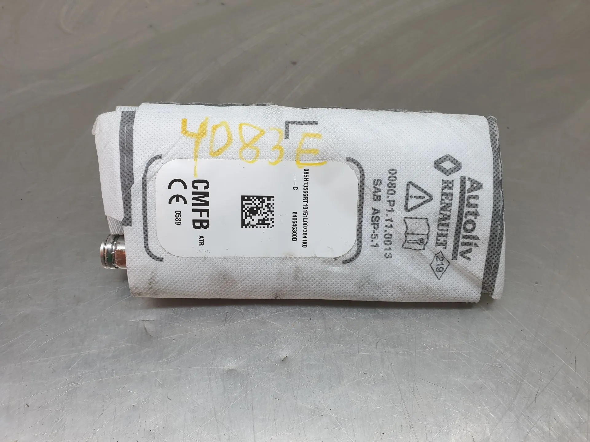 Airbag banco esquerdo RENAULT Clio V (BF_)