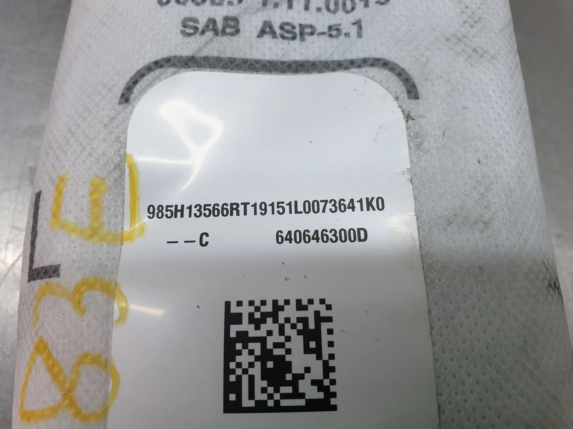 Airbag banco esquerdo RENAULT Clio V (BF_) Imagem-3