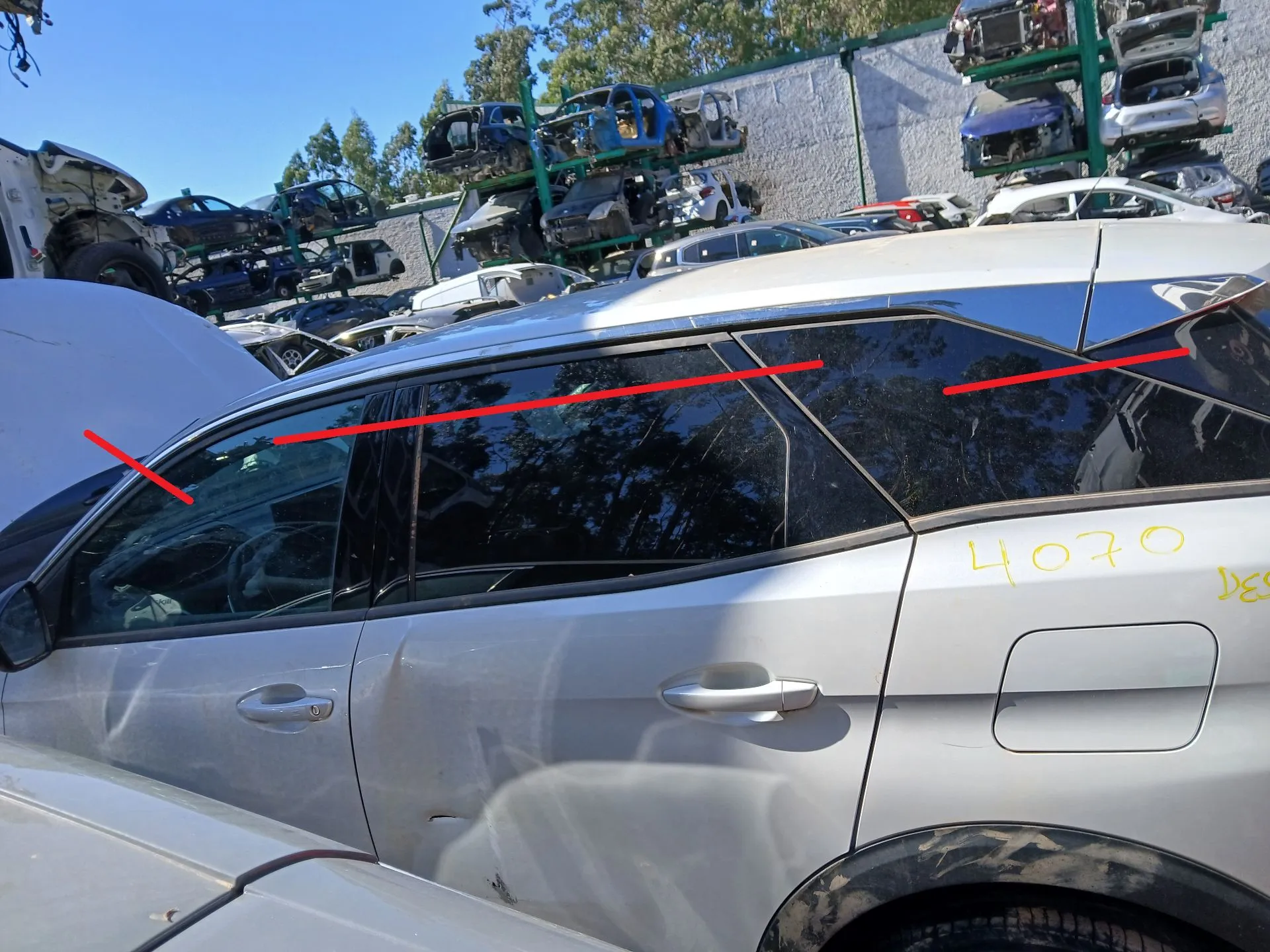 Roof PEUGEOT 3008 II (M_)