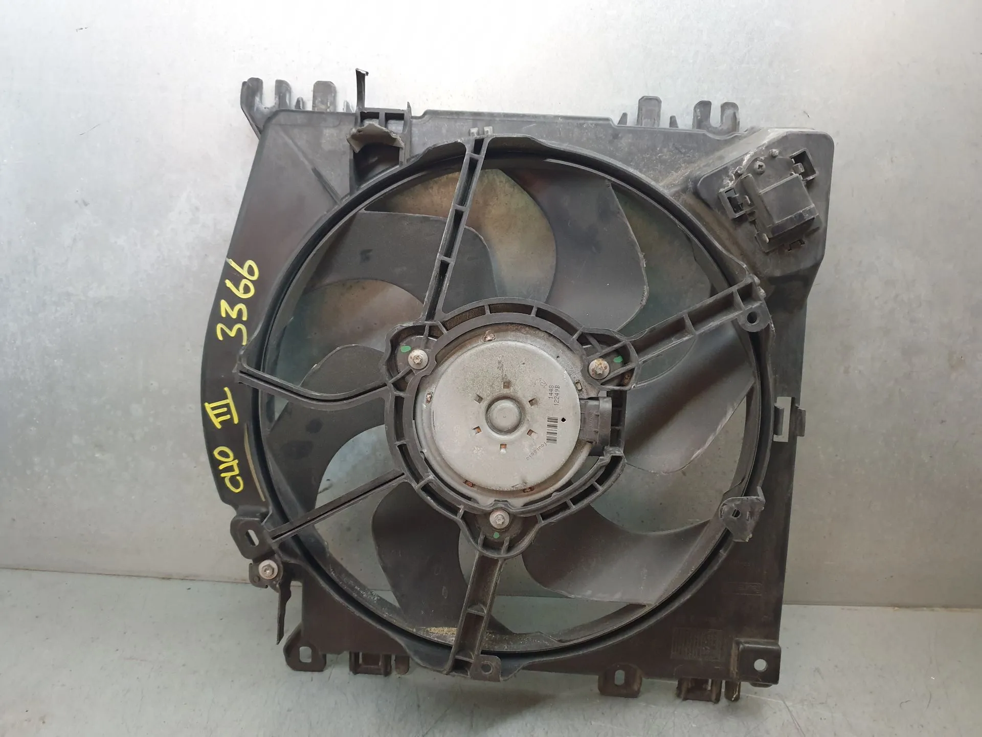 Ventilateur radiateur RENAULT Clio III (BR0/1, CR0/1)