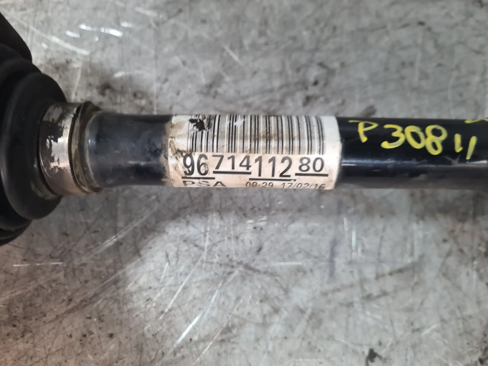 Semiasse anteriore destro PEUGEOT 308 II Imagem-3