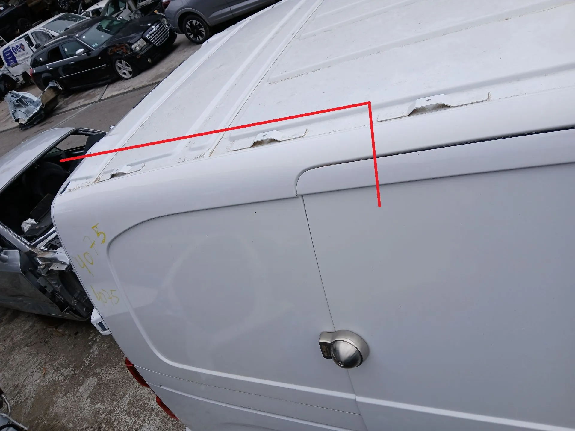 Panel Trasero Derecho FIAT Scudo Van Imagem-1