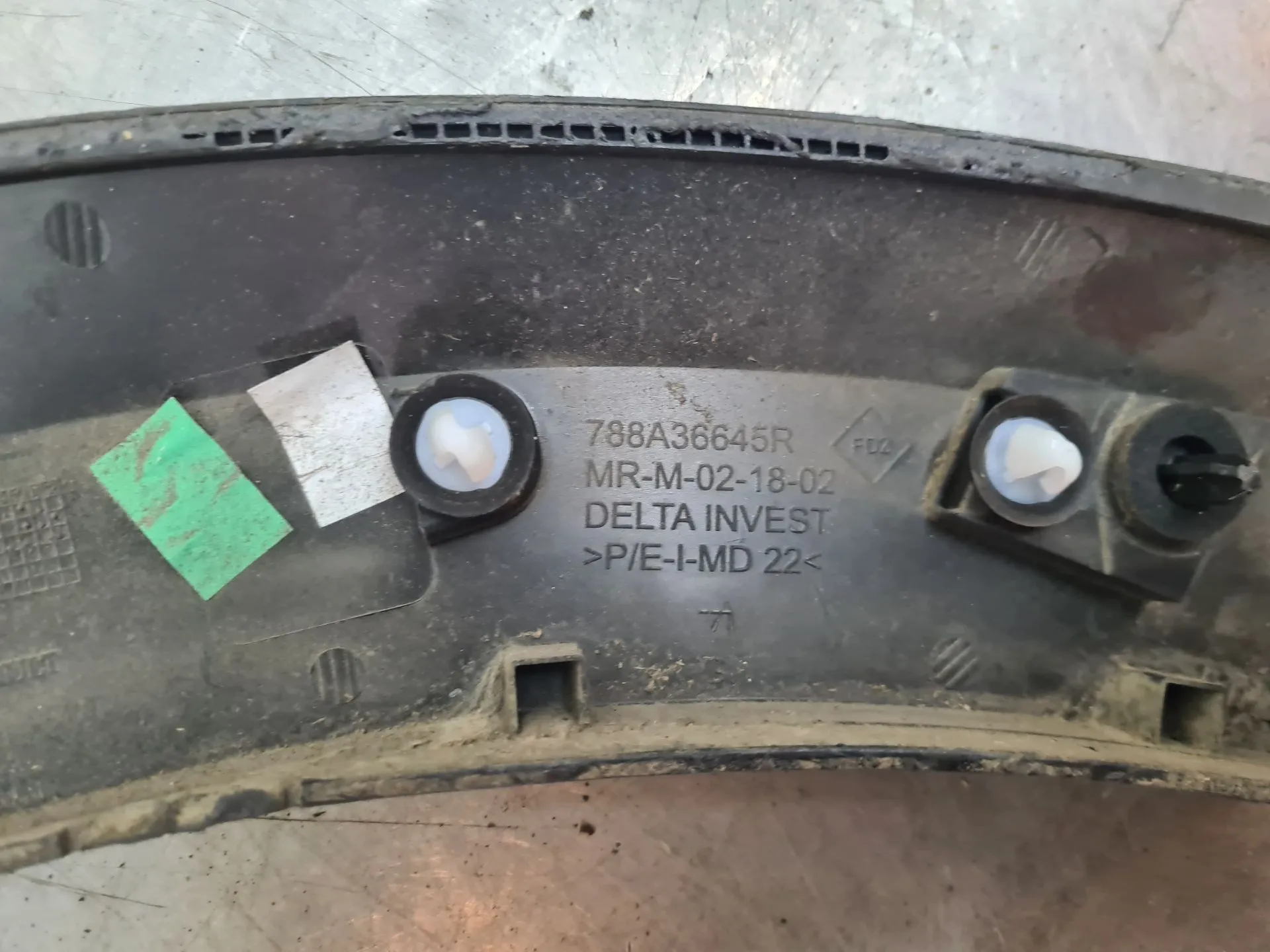 Friso exterior DACIA Sandero III Imagem-2