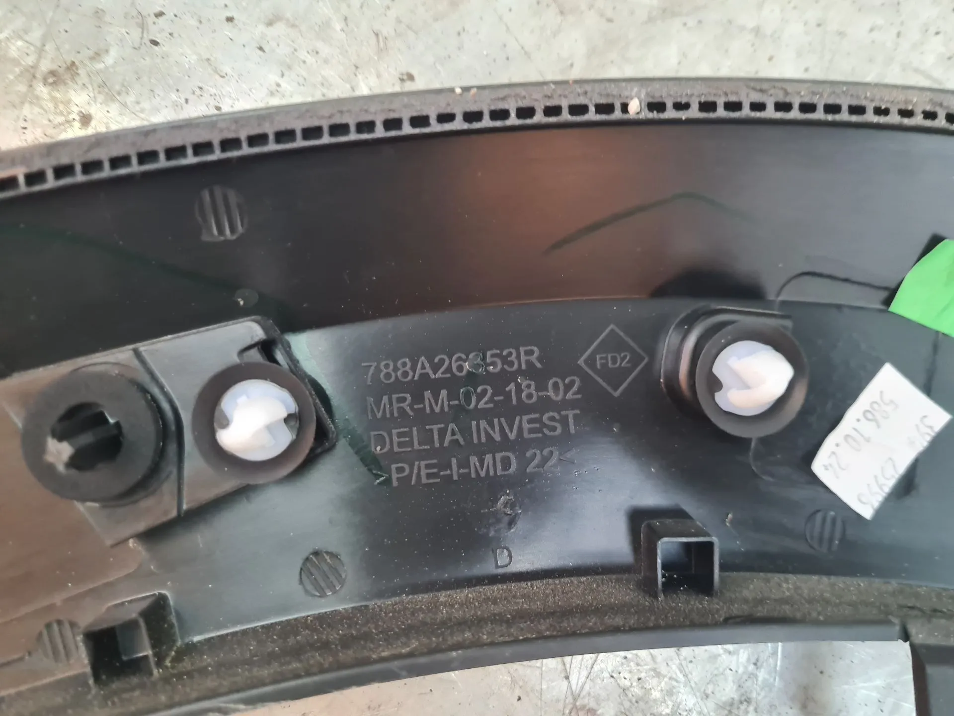 Friso exterior DACIA Sandero III Imagem-2