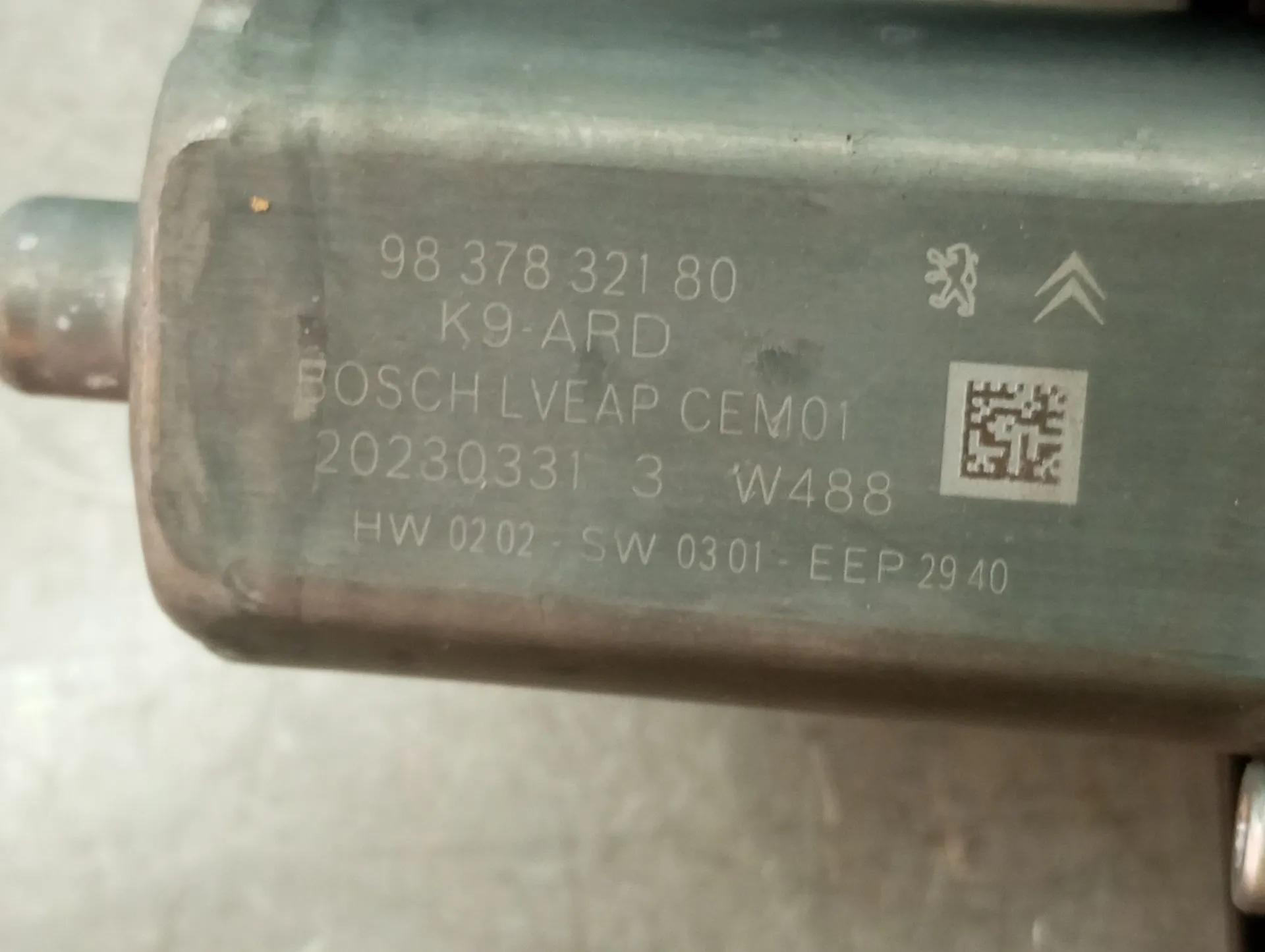 Right rear window regulator CITROËN Berlingo (K9) Imagem-3