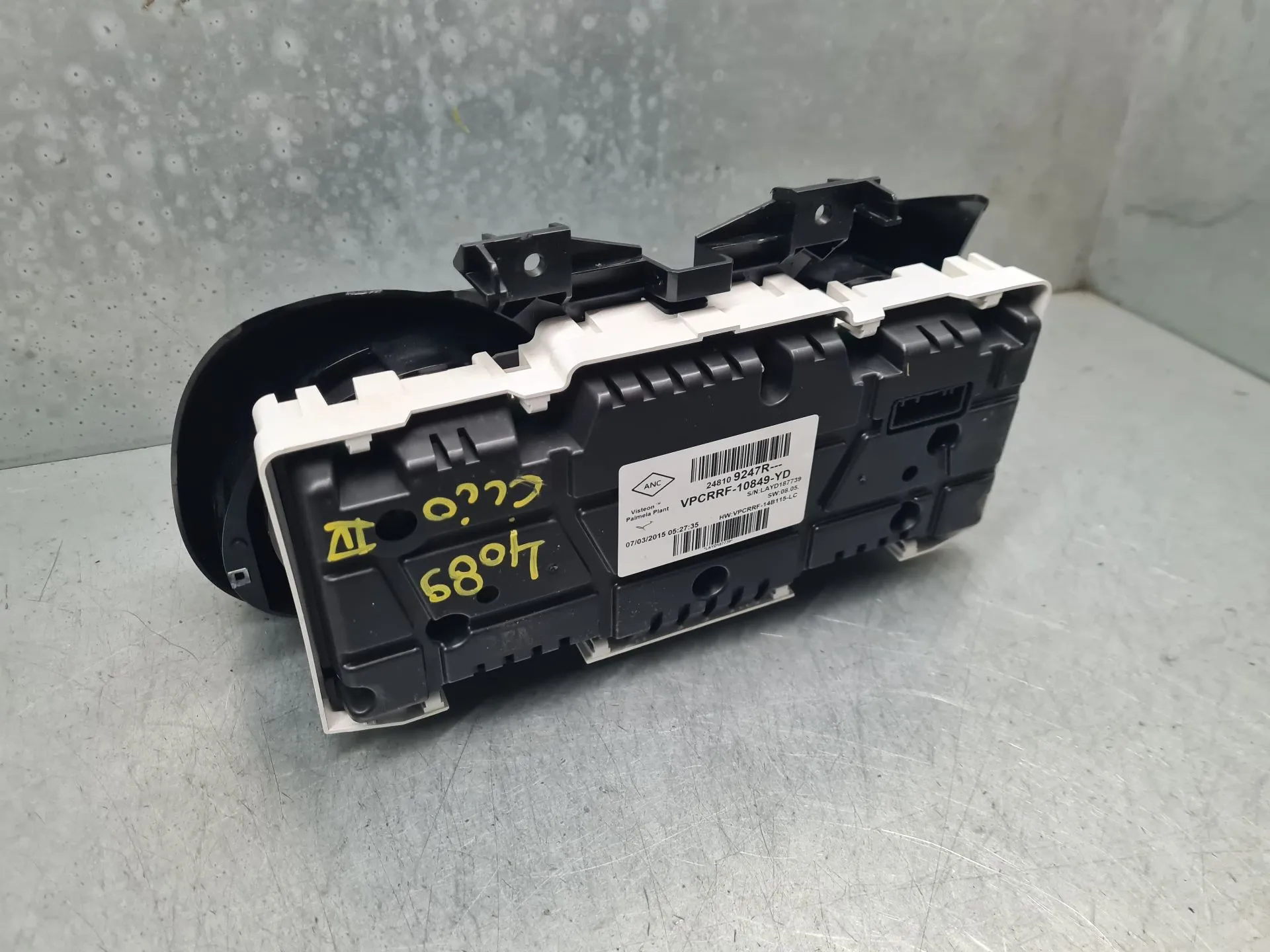 Quadrante / Cuadro de instrumentos RENAULT Clio IV (BH_) Imagem-3