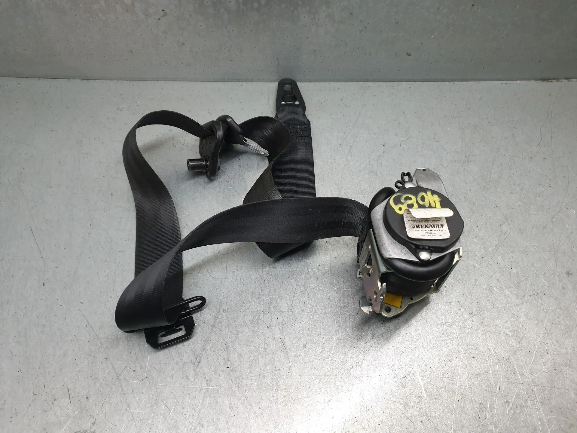 Cintura Pretensionatore anteriore sinistra RENAULT Clio IV (BH_)