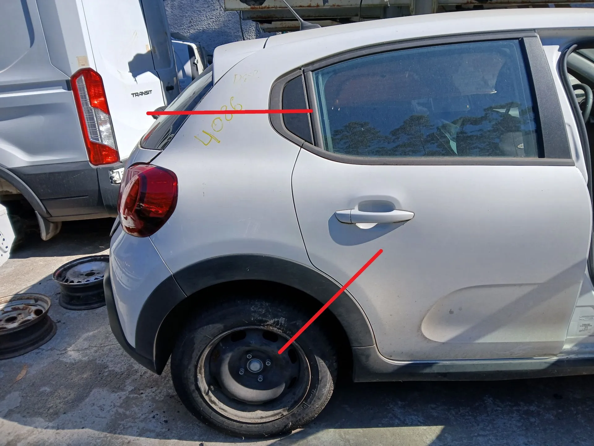 Panel Trasero Derecho CITROËN C3 III (SX)