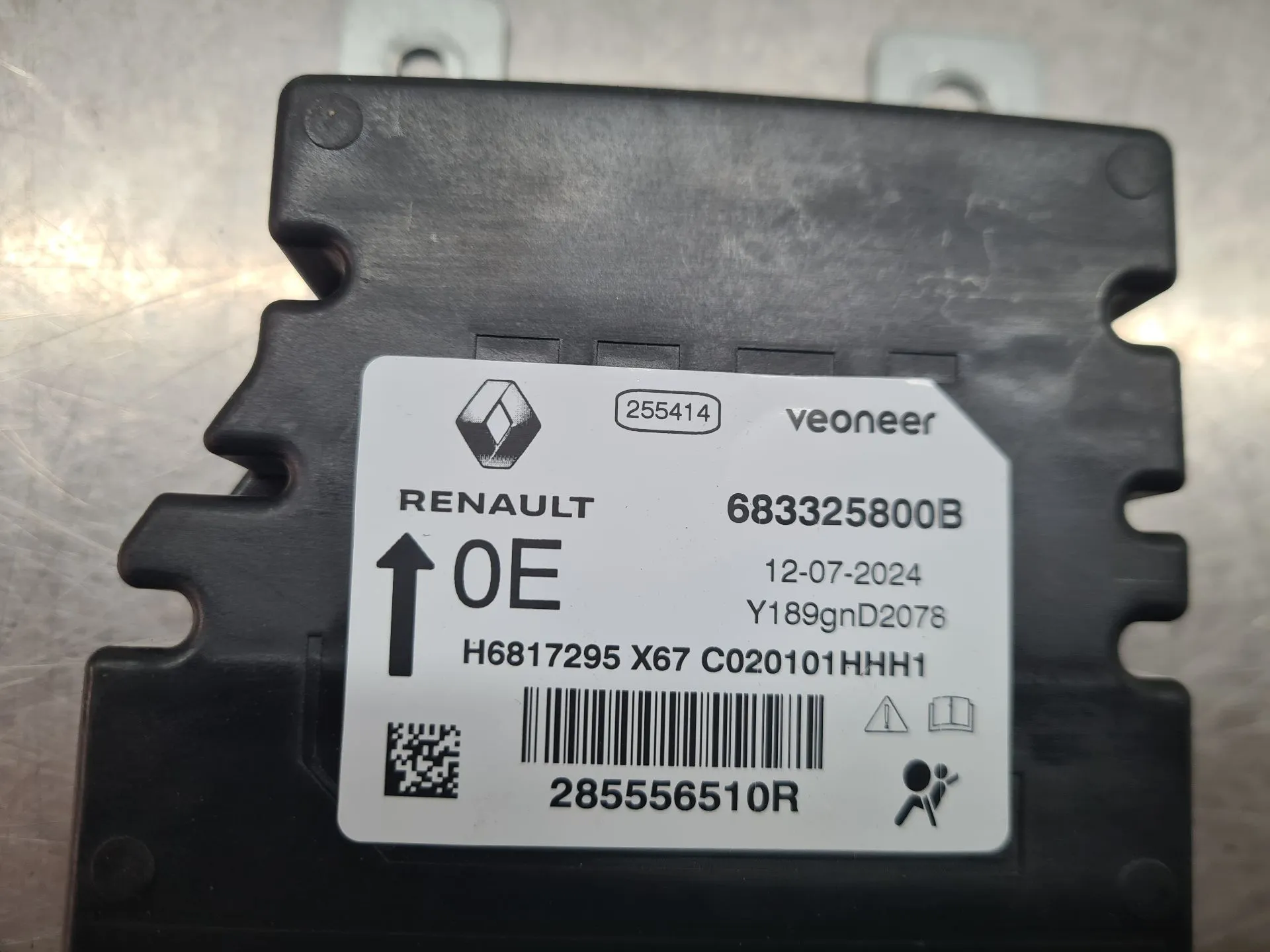 Centralina airbag DACIA Sandero III Imagem-3