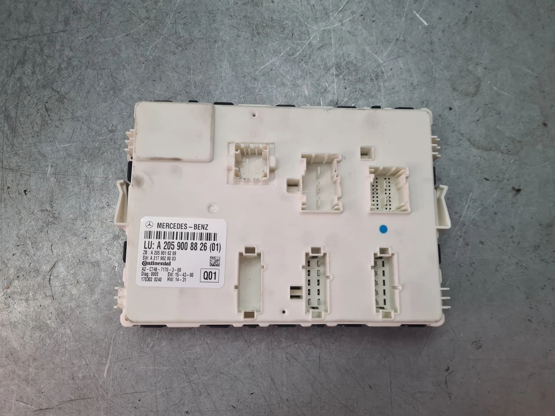 Módulo confort MERCEDES-BENZ Classe C Coupé (C205)