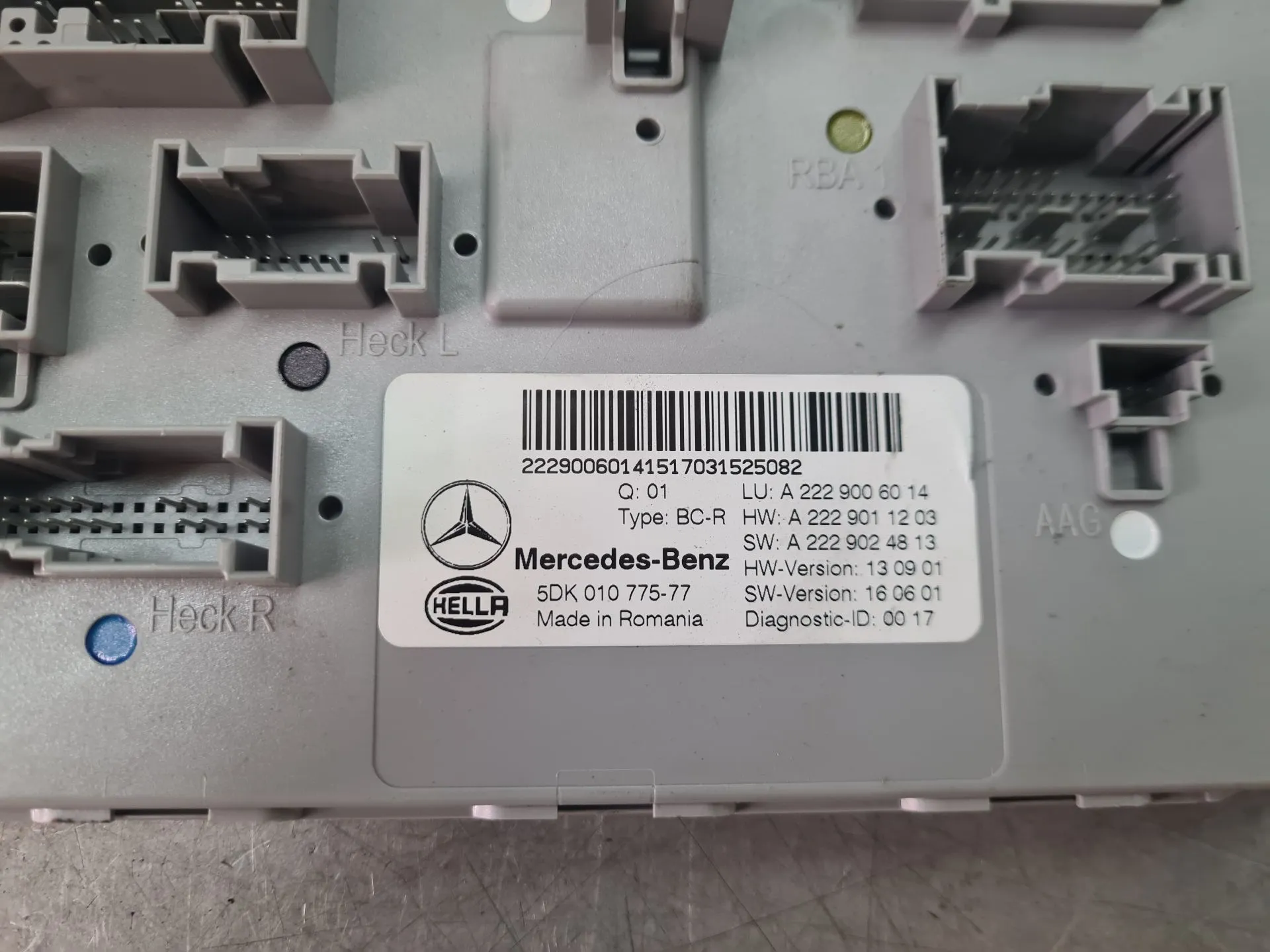 Comfort Unit Module MERCEDES-BENZ Classe C Coupé (C205) Imagem-1