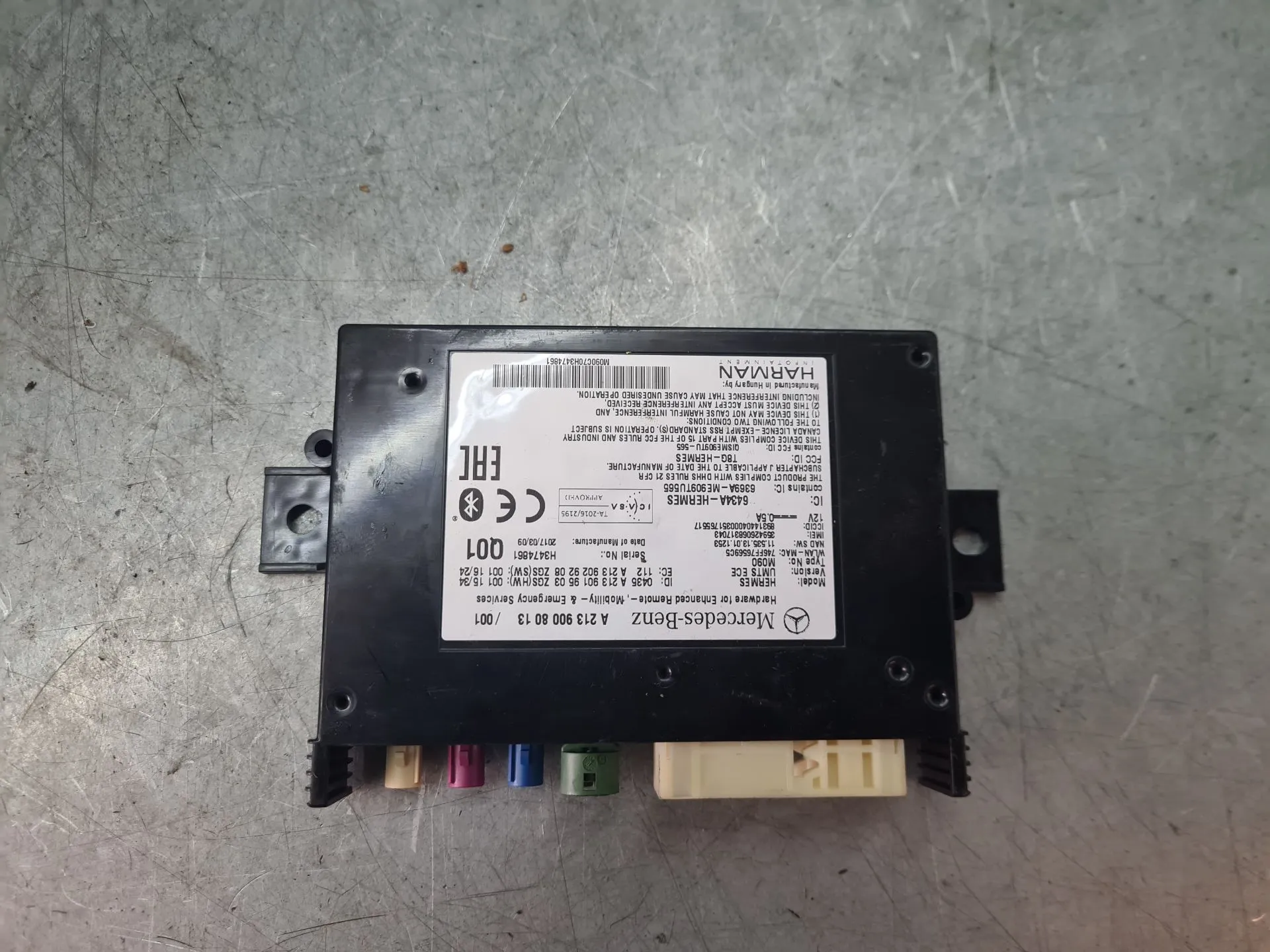 Módulo bluetooth MERCEDES-BENZ Classe C Coupé (C205)