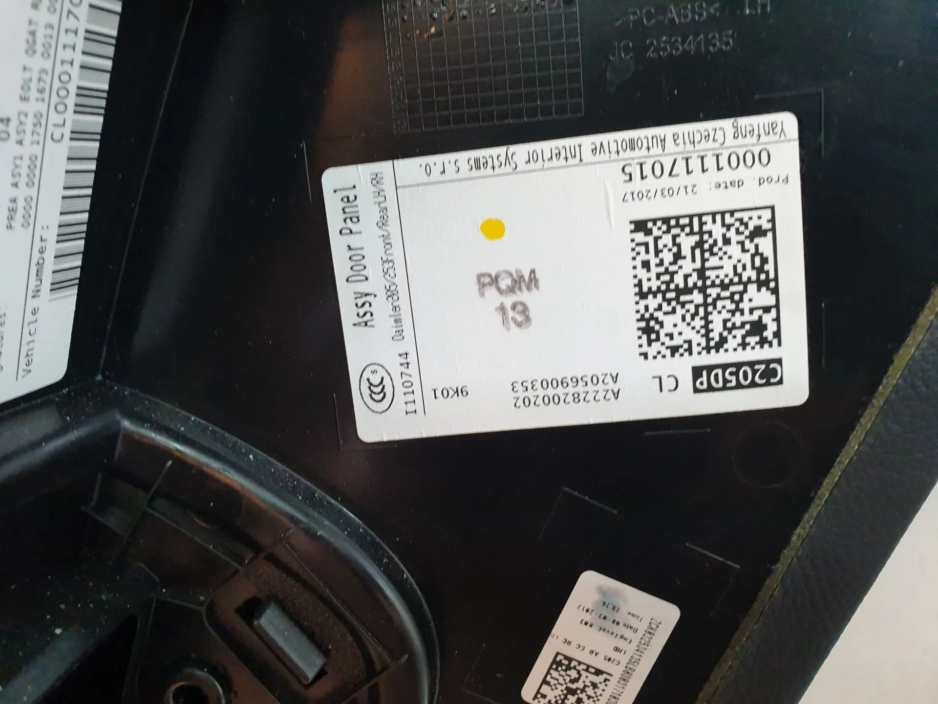 Forra / revestimento genérico MERCEDES-BENZ Classe C Coupé (C205) Imagem-5