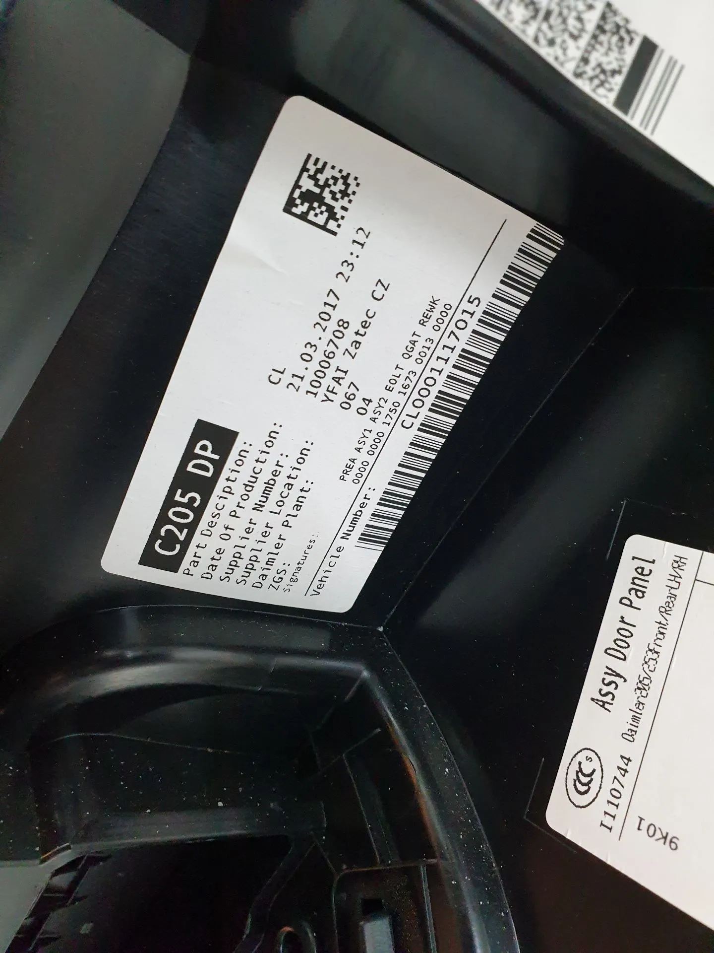 Forra / revestimento genérico MERCEDES-BENZ Classe C Coupé (C205) Imagem-6