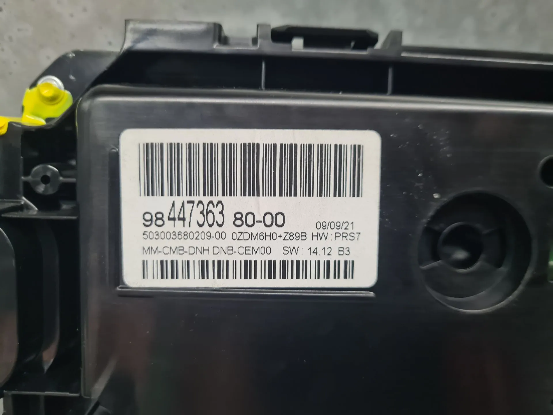 Quadrante / painel de instrumentos CITROËN C5 Aircross Imagem-6