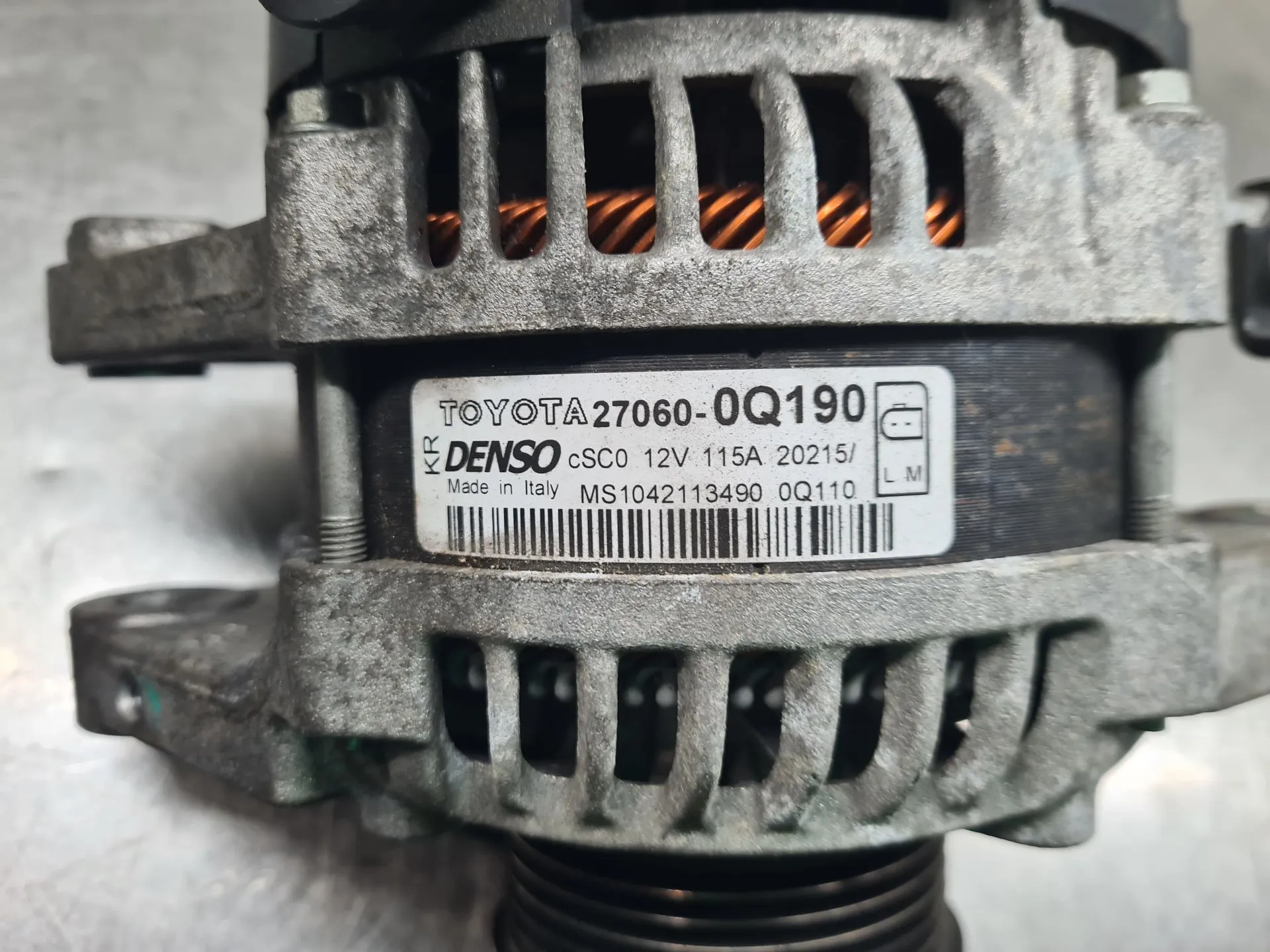 Alternador TOYOTA Aygo (_B4_) Imagem-5