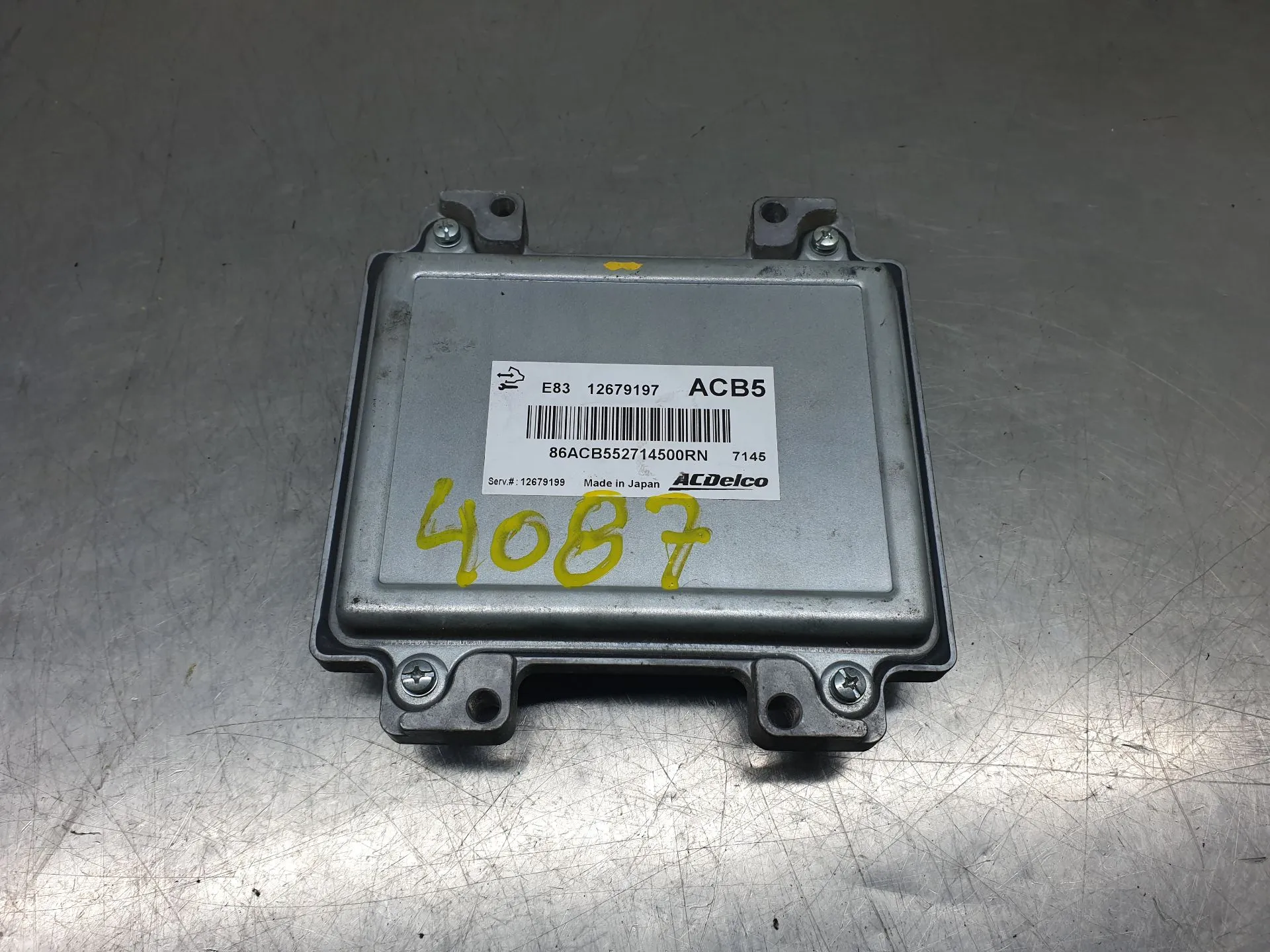 Centralina motor / ECU OPEL Corsa E Imagem-2