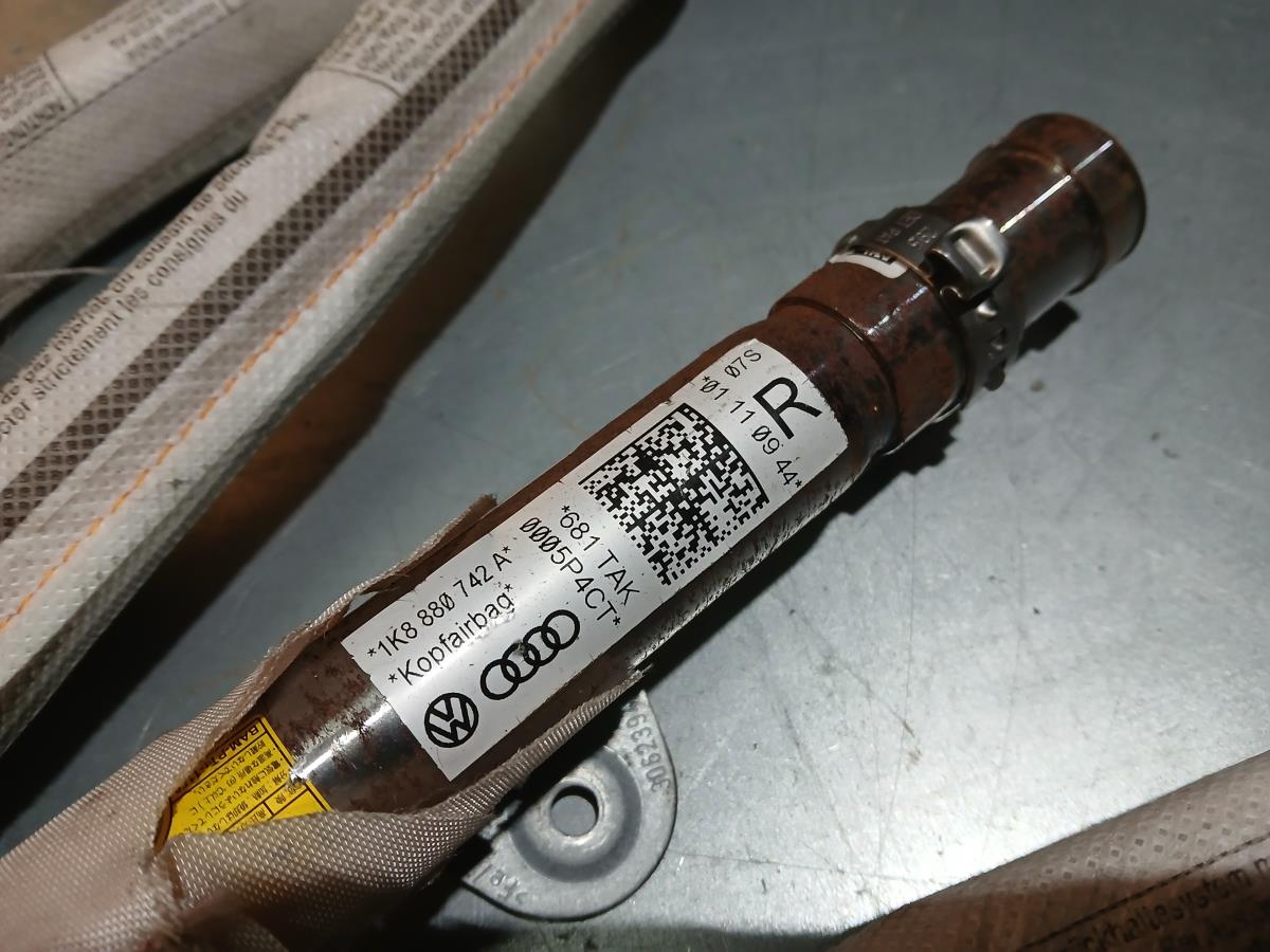 Airbag Rideau Droite VOLKSWAGEN Scirocco (137, 138) Imagem-3