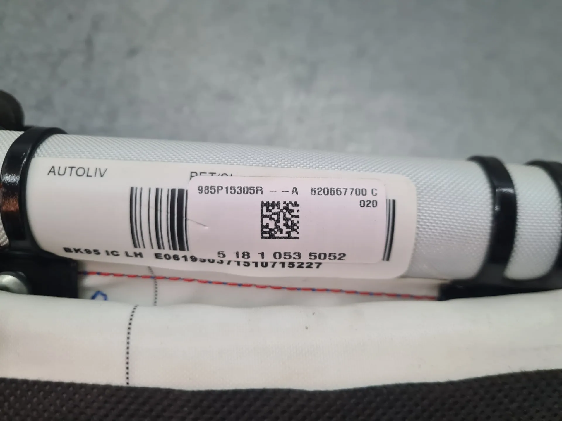 Airbag Rideau Guache RENAULT Megane III Grandtour (KZ0/1) Imagem-2