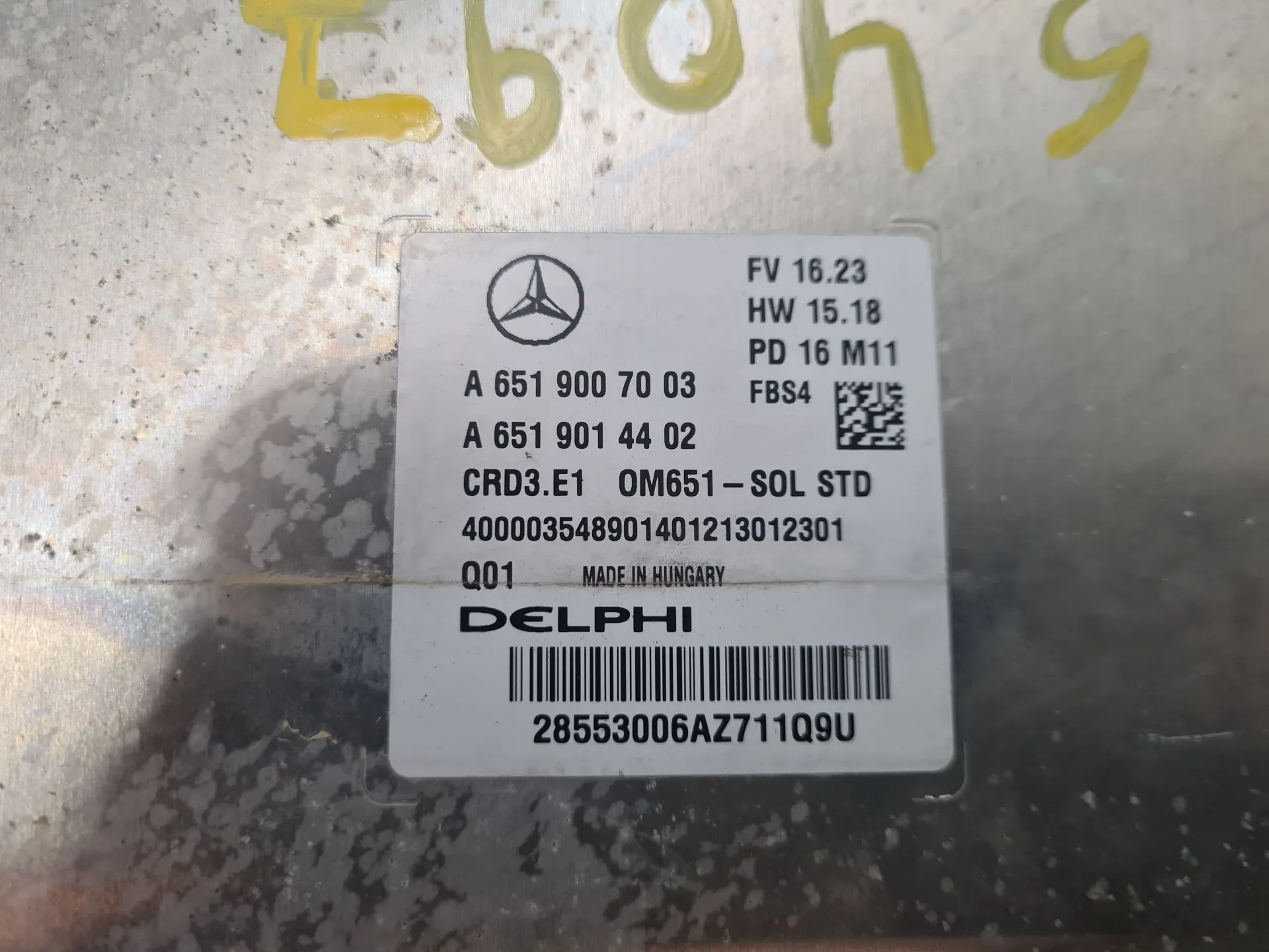 Centralina motor / ECU MERCEDES-BENZ GLA (X156) Imagem-3