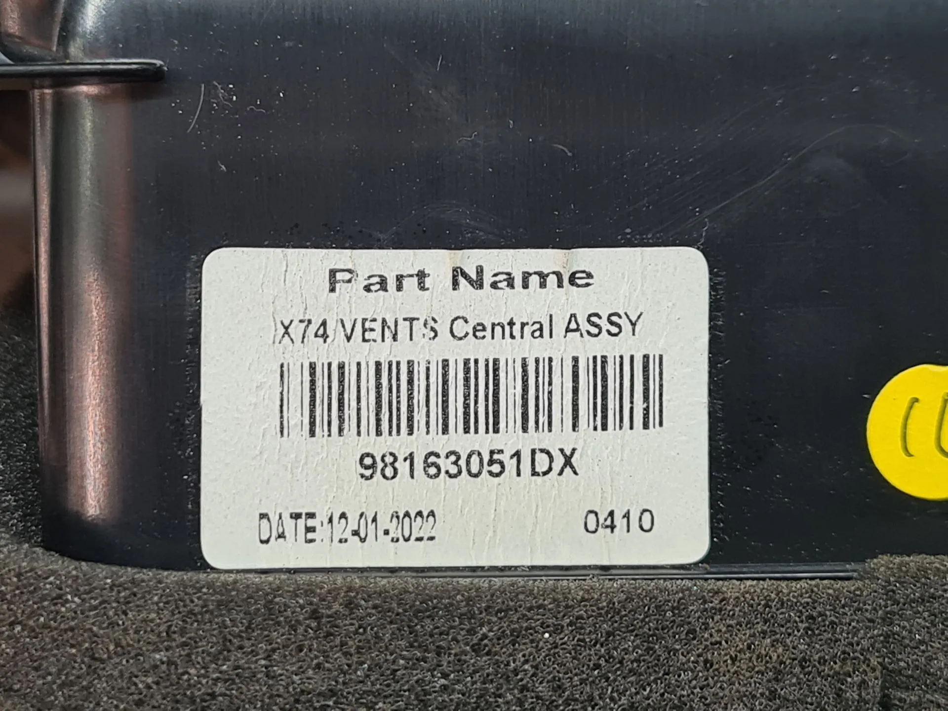 Comportas da chauffage / sofagem DS DS7 Crossback (J_) Imagem-6