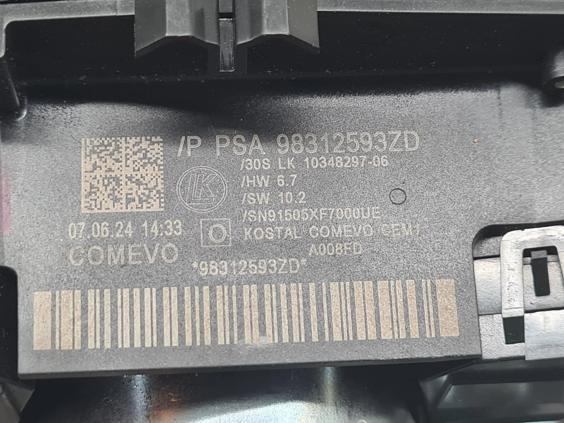 Fita de airbags CITROËN C3 III (SX) Imagem-5