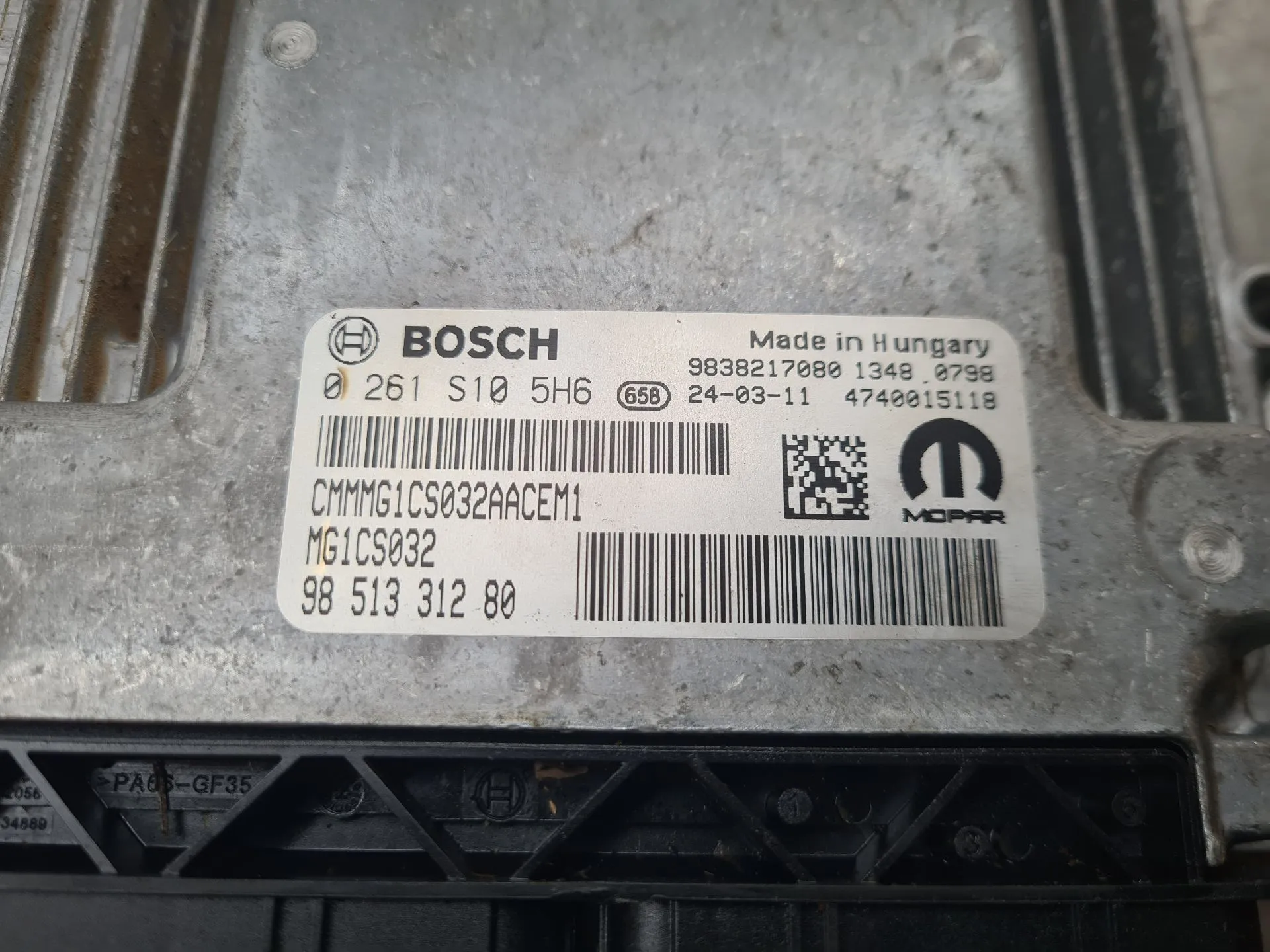 Centralina motor / ECU OPEL Corsa F Imagem-3