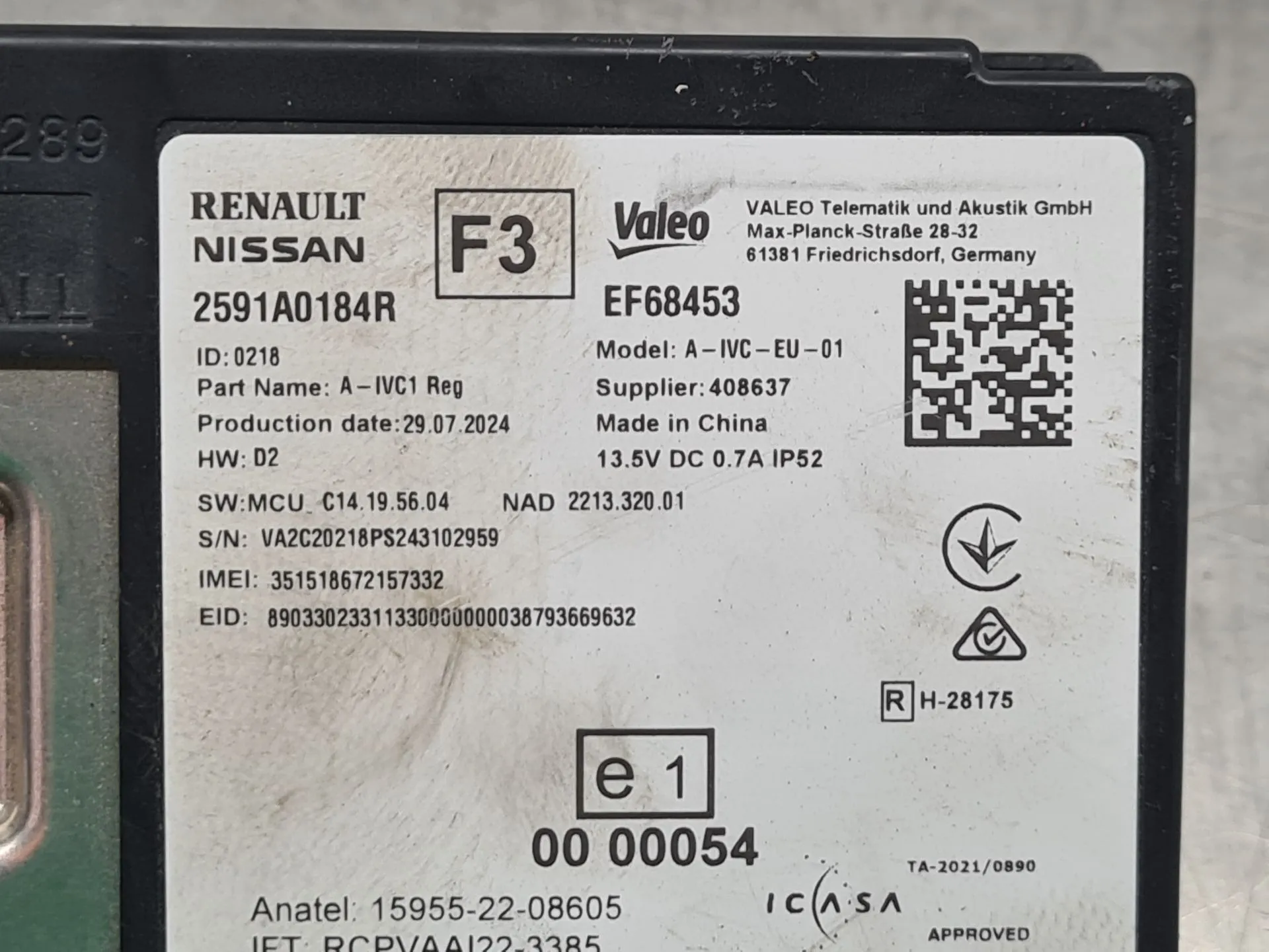 Módulo genérico DACIA Sandero III Imagem-3