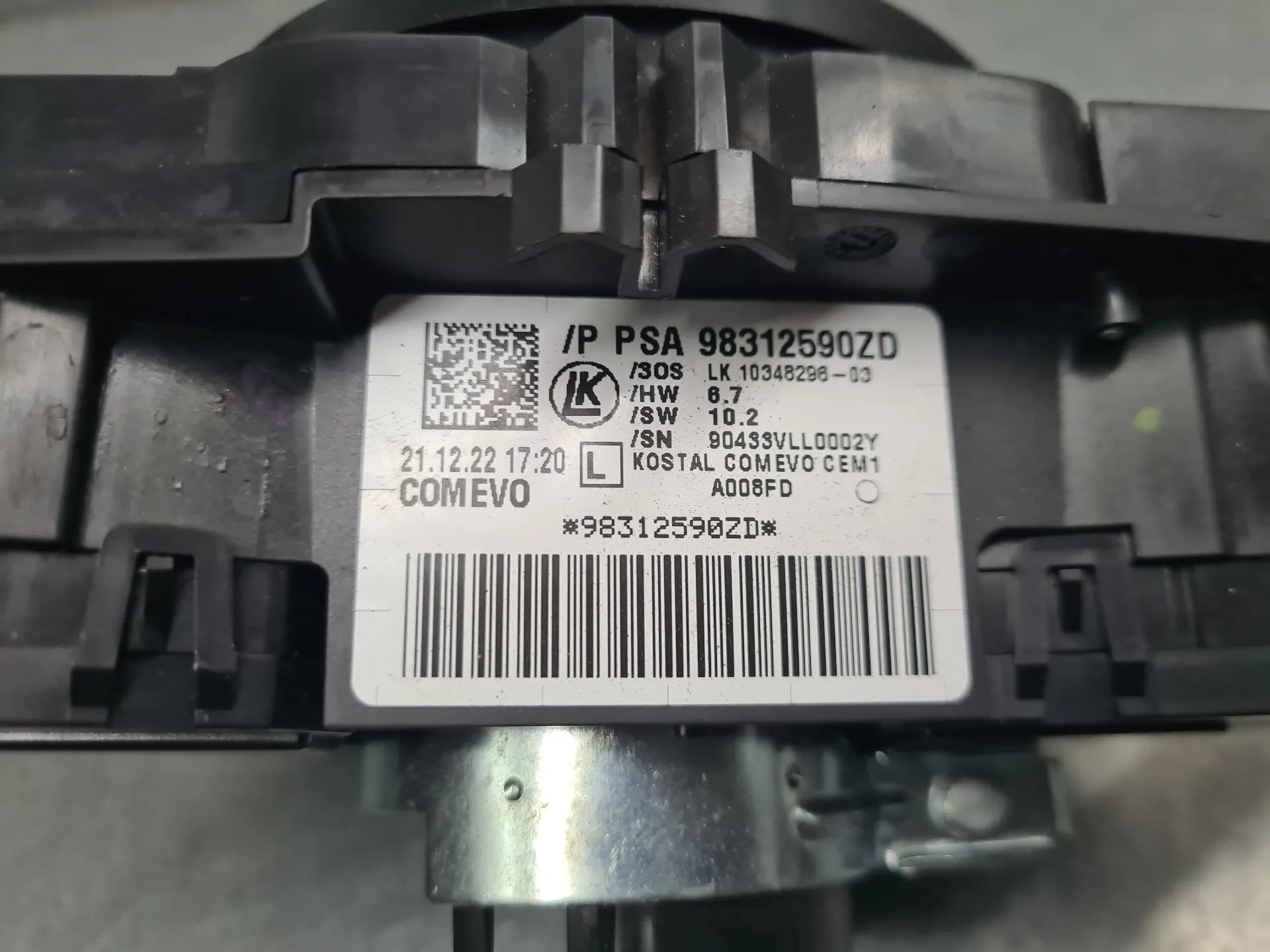 Cintura airbag CITROËN C3 III (SX) Imagem-6