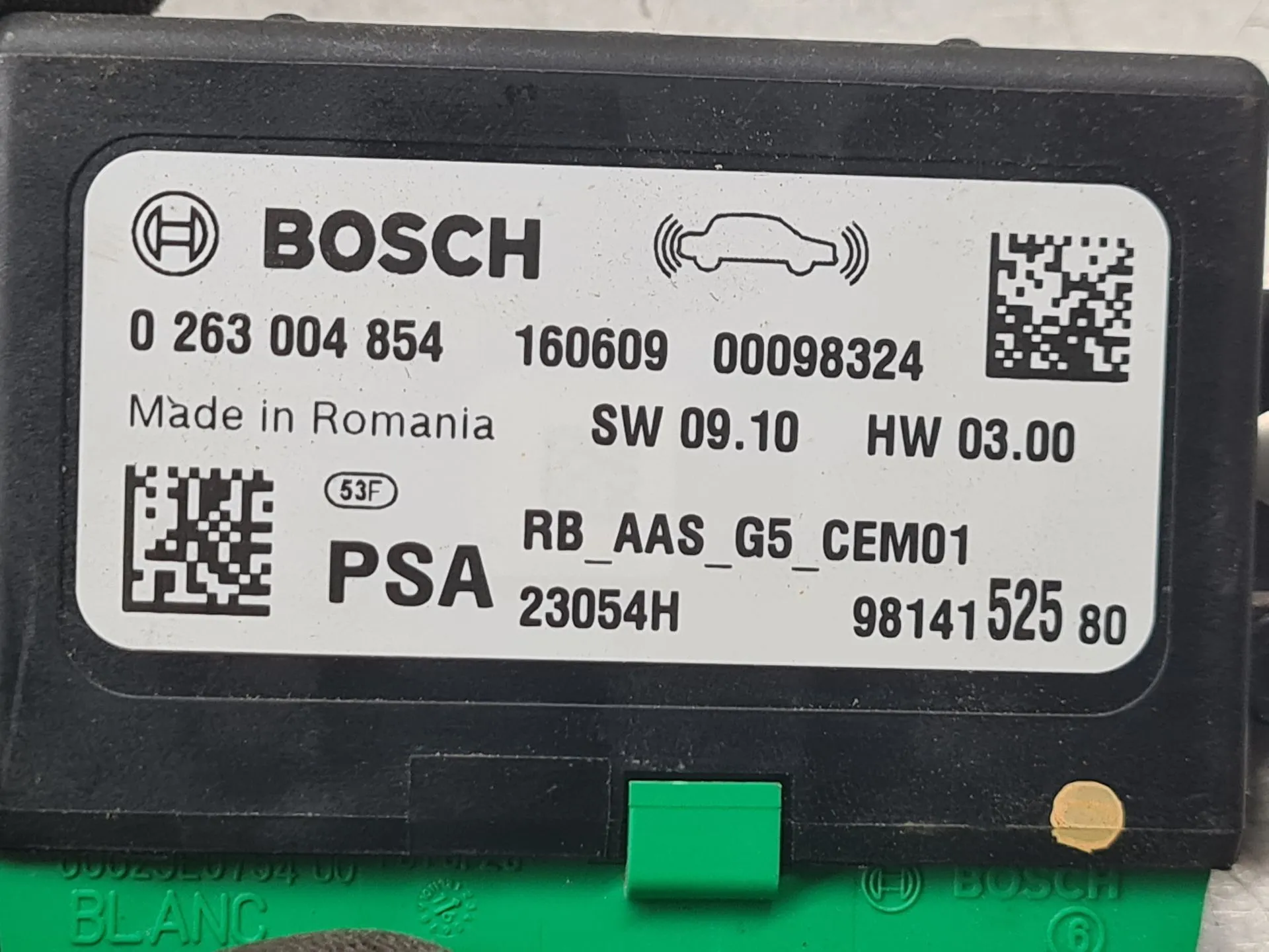 Modulo / Centralina Sensori parcheggio PEUGEOT 308 SW II Imagem-3