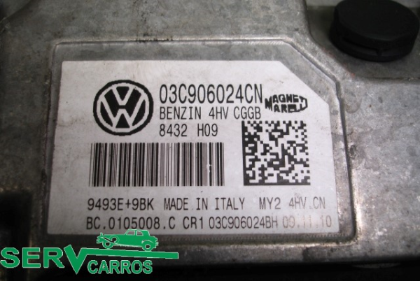 Centralina motor / ECU VOLKSWAGEN Polo (6R, 6C) Imagem-1