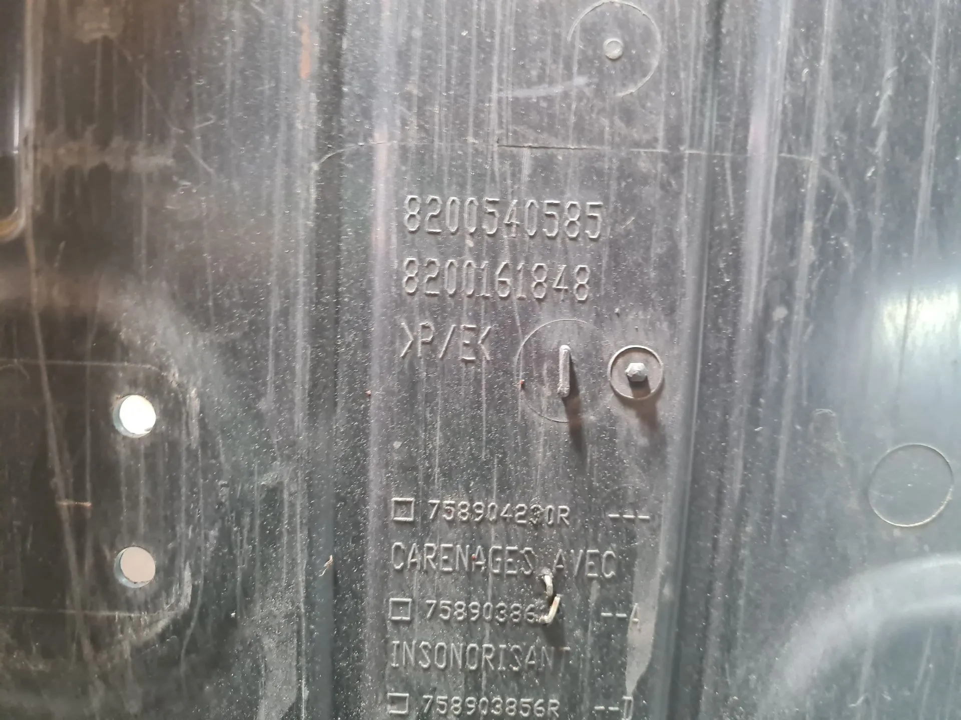 Engine underbody shielding RENAULT Clio IV (BH_) Imagem-2