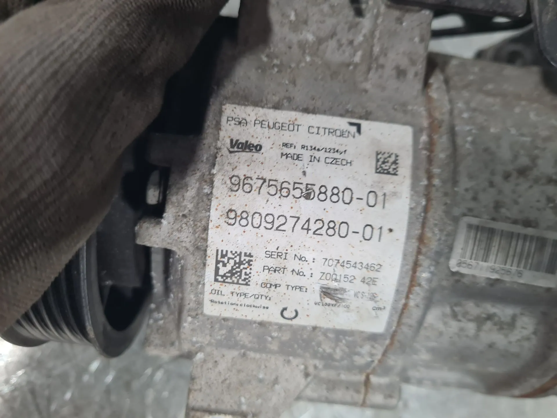 Compressore A/C PEUGEOT 3008 II (M_) Imagem-4