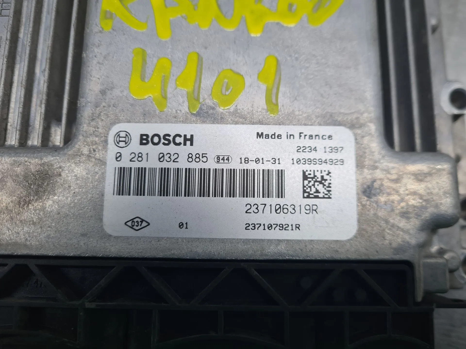 Centralina motor / ECU RENAULT Kangoo Express (FW0/1_) Imagem-3